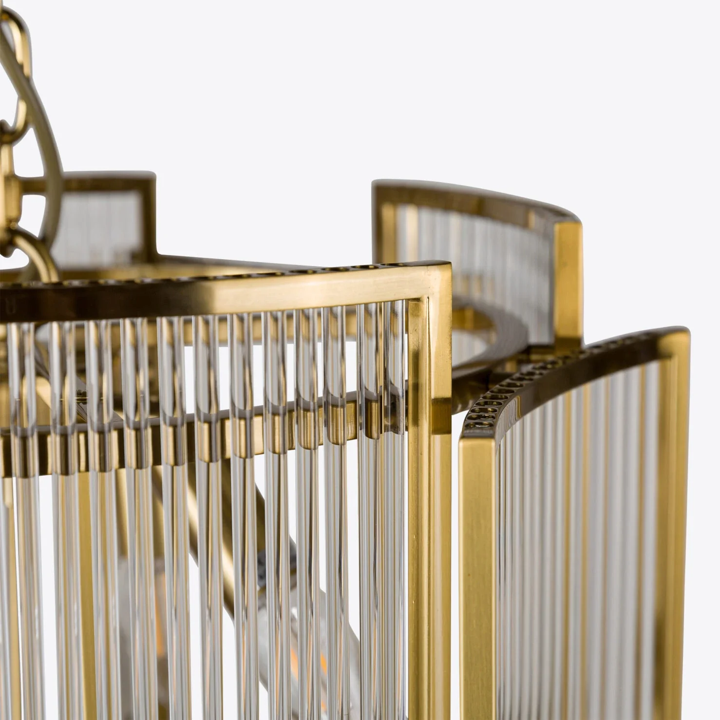 Monte Carlo Piccolo Chandelier- Brass/ Bronze - Image 8
