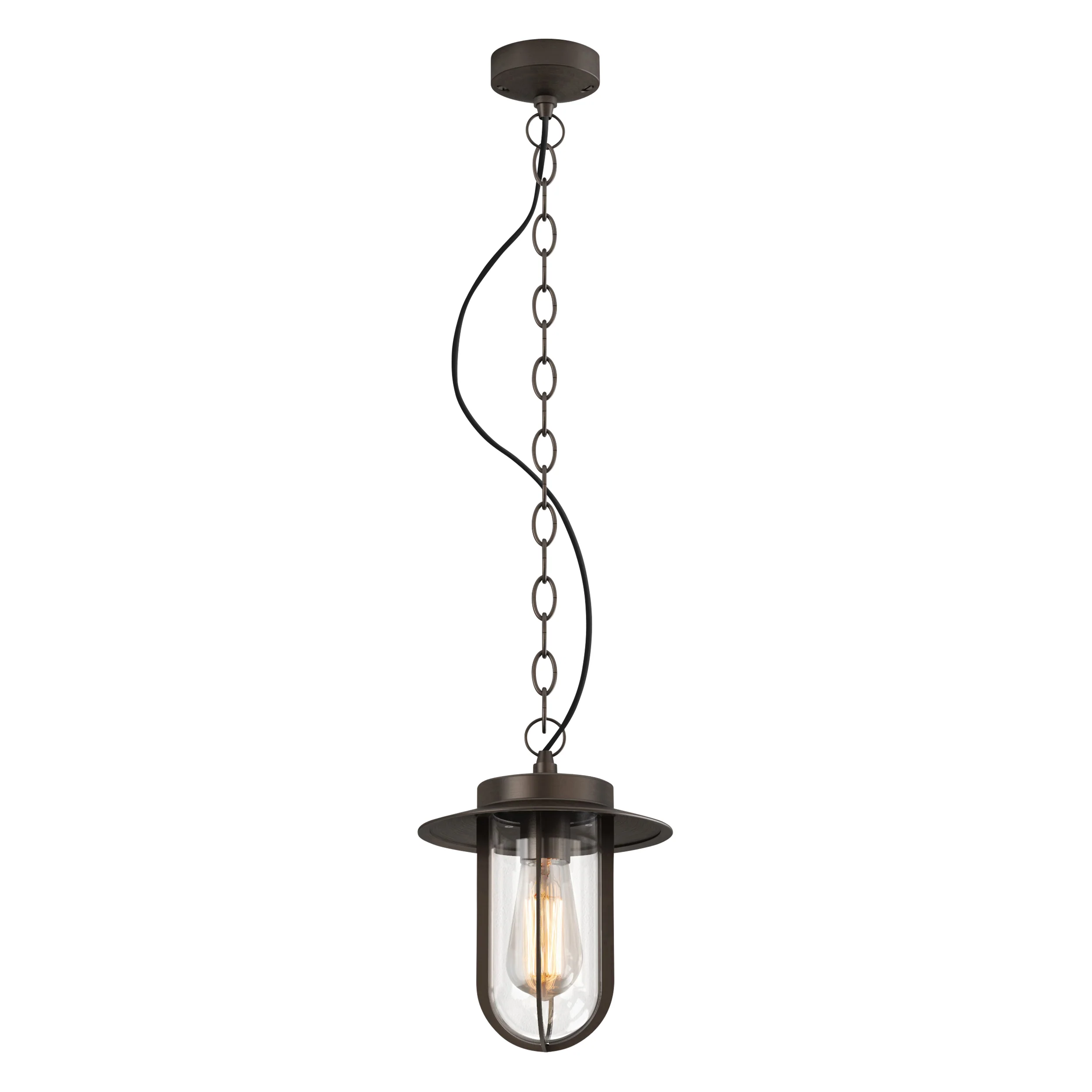 Montparnasse Pendant- Bronze/ Polished Nickel - Image 6