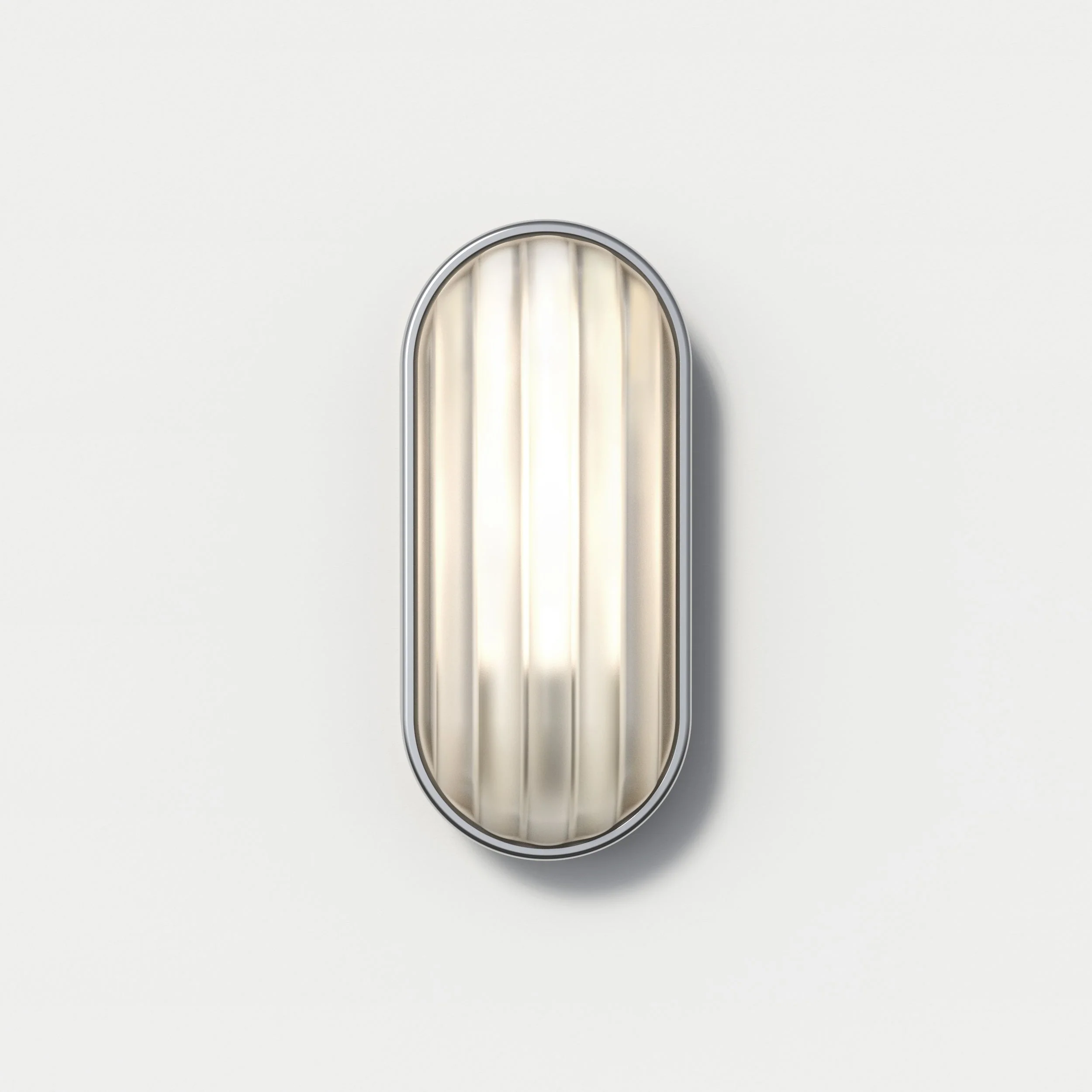 Montreal Oval Marine Grade Light - Steel/Brass - Image 4