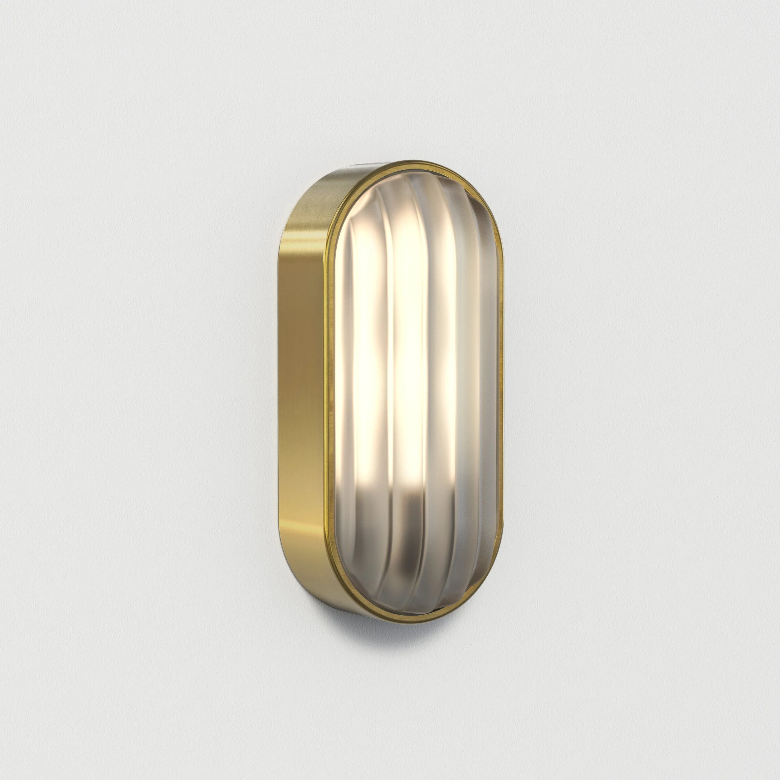 Montreal Oval Marine Grade Light - Steel/Brass - Image 7