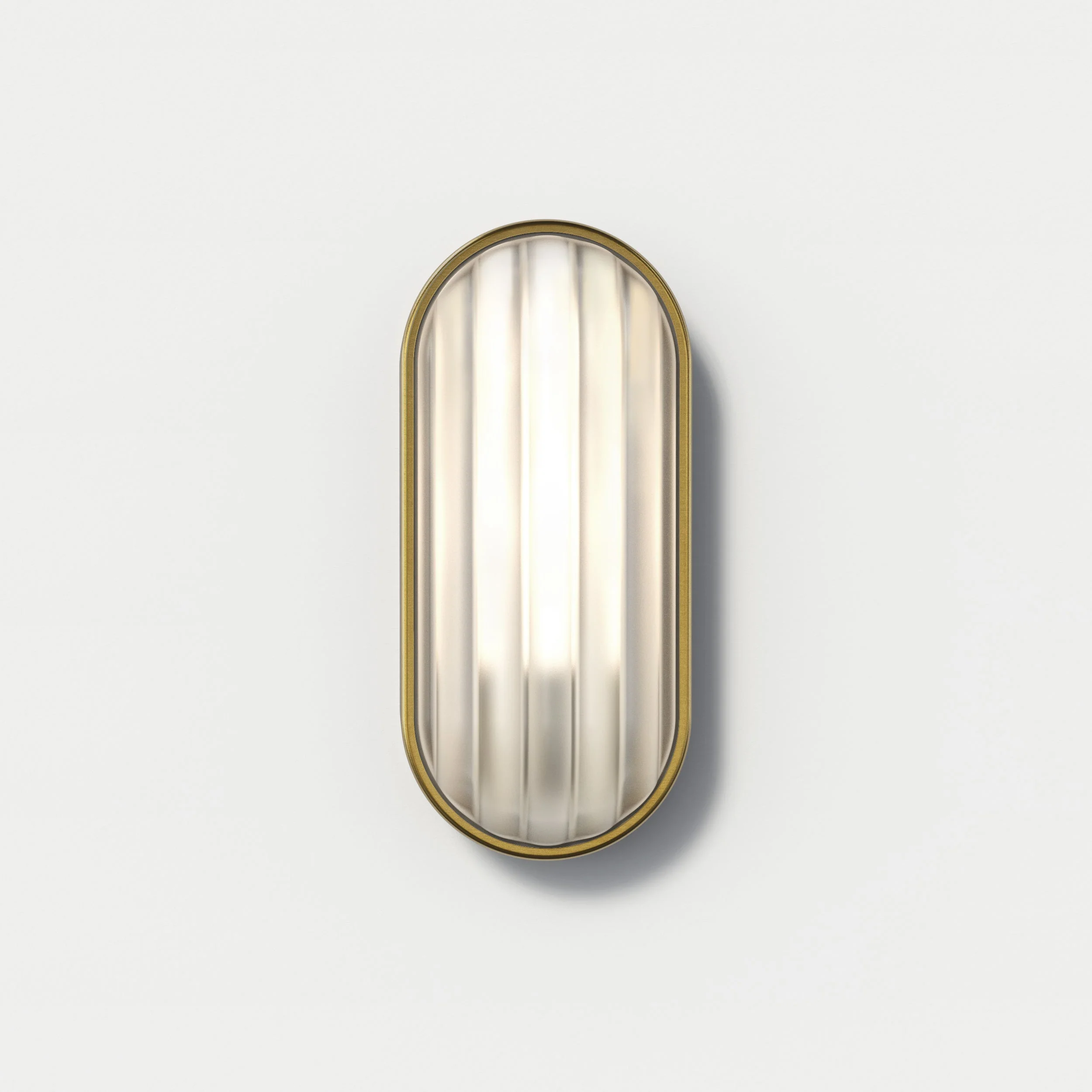 Montreal Oval Marine Grade Light - Steel/Brass - Image 9