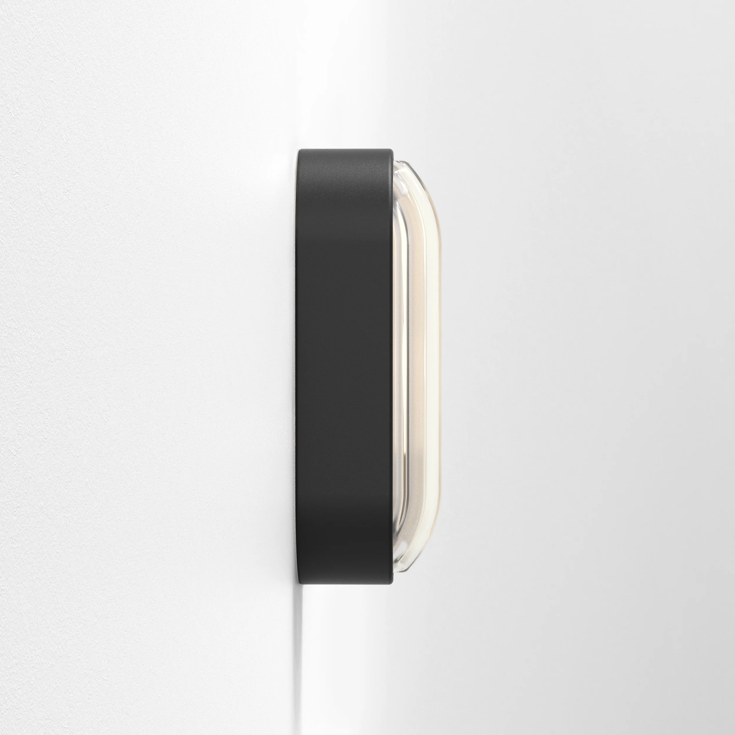 Montreal Oval Wall Light - Textured Black - Image 5