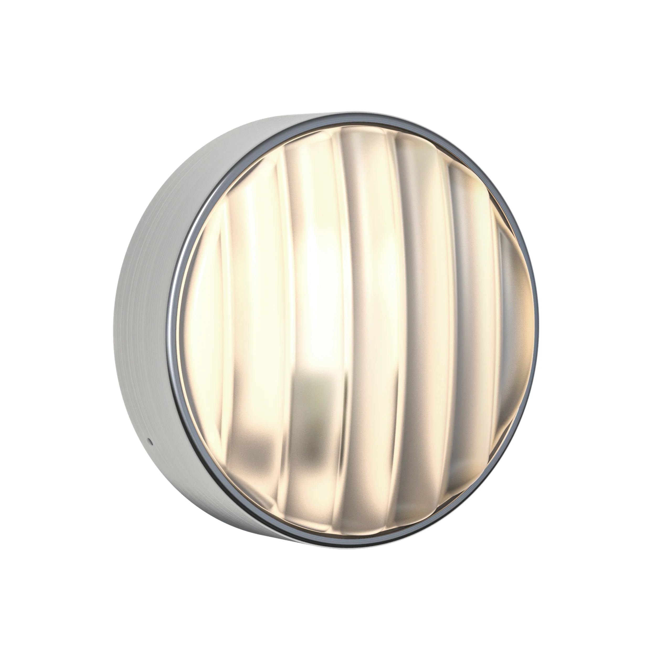 Montreal Round 220/300 Outdoor Wall Light- Black/ Brushed Stainless Steel - Image 11