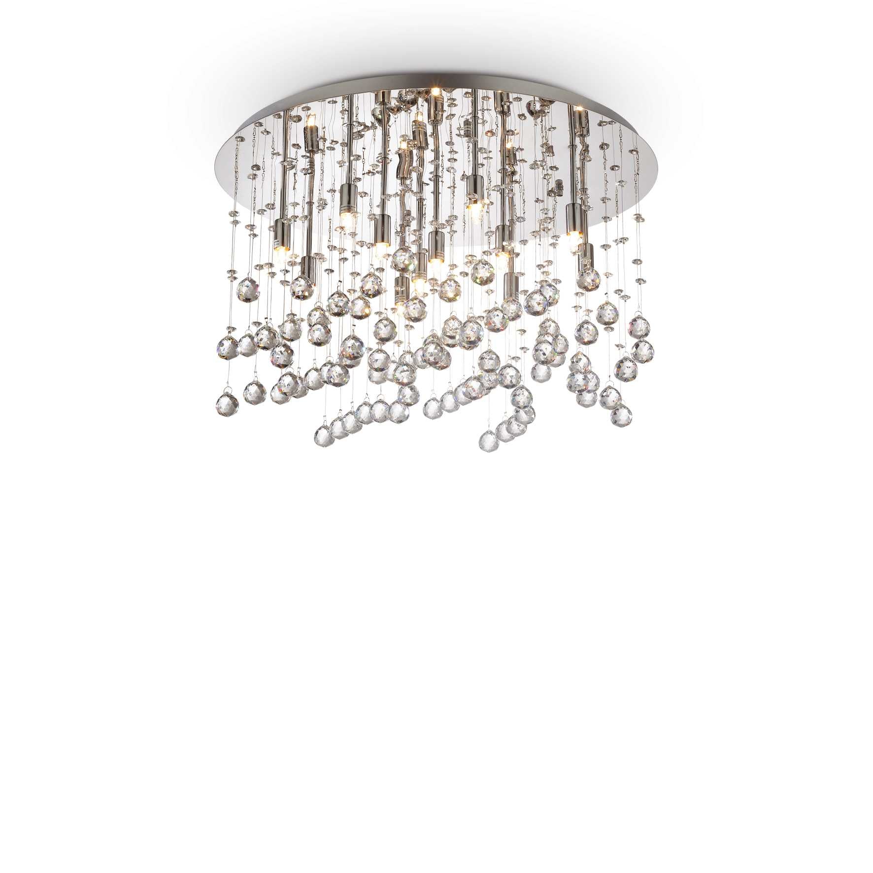 Moonlight Flush Light - Chrome/Gold Finish - Image 3