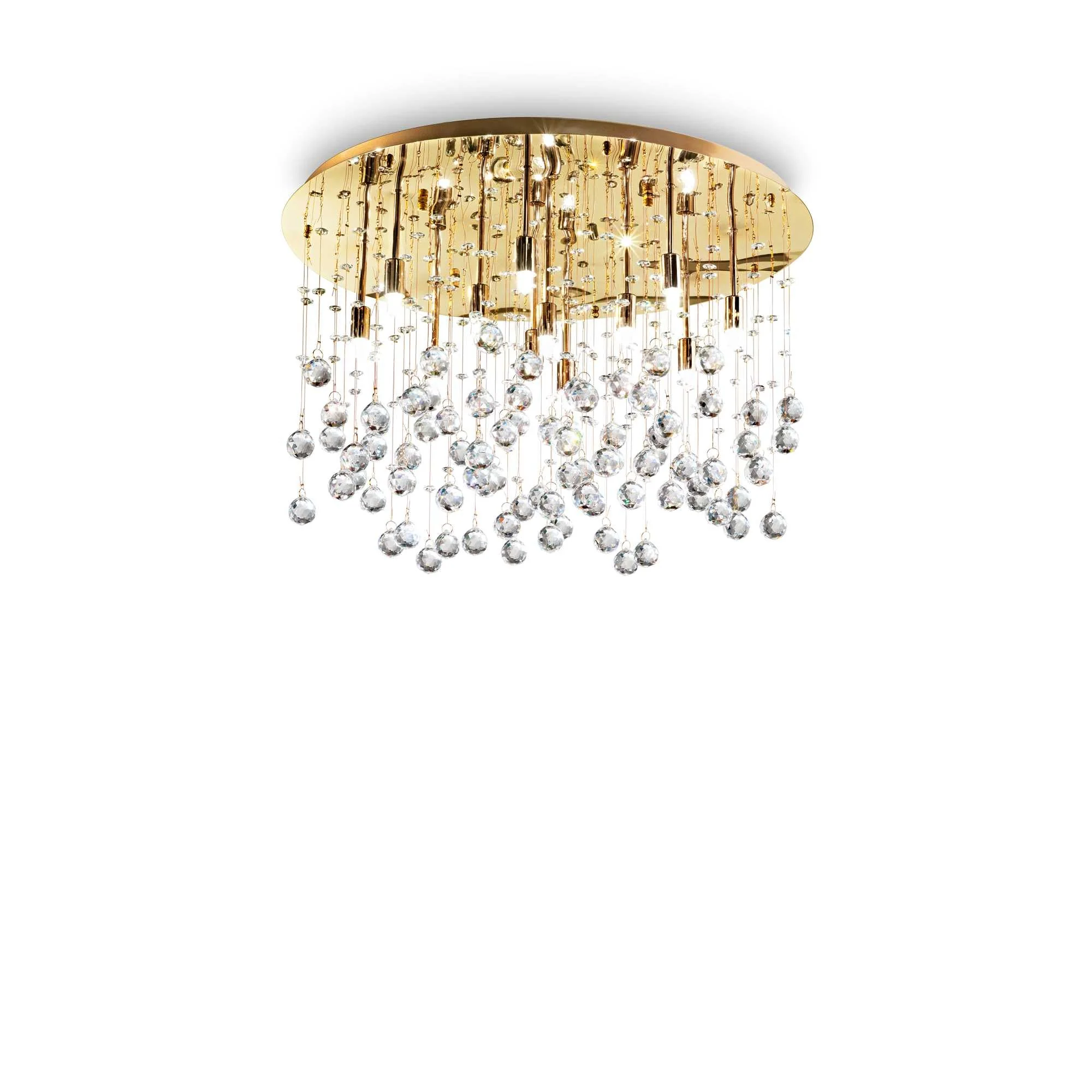 Moonlight Flush Light - Chrome/Gold Finish - Image 4