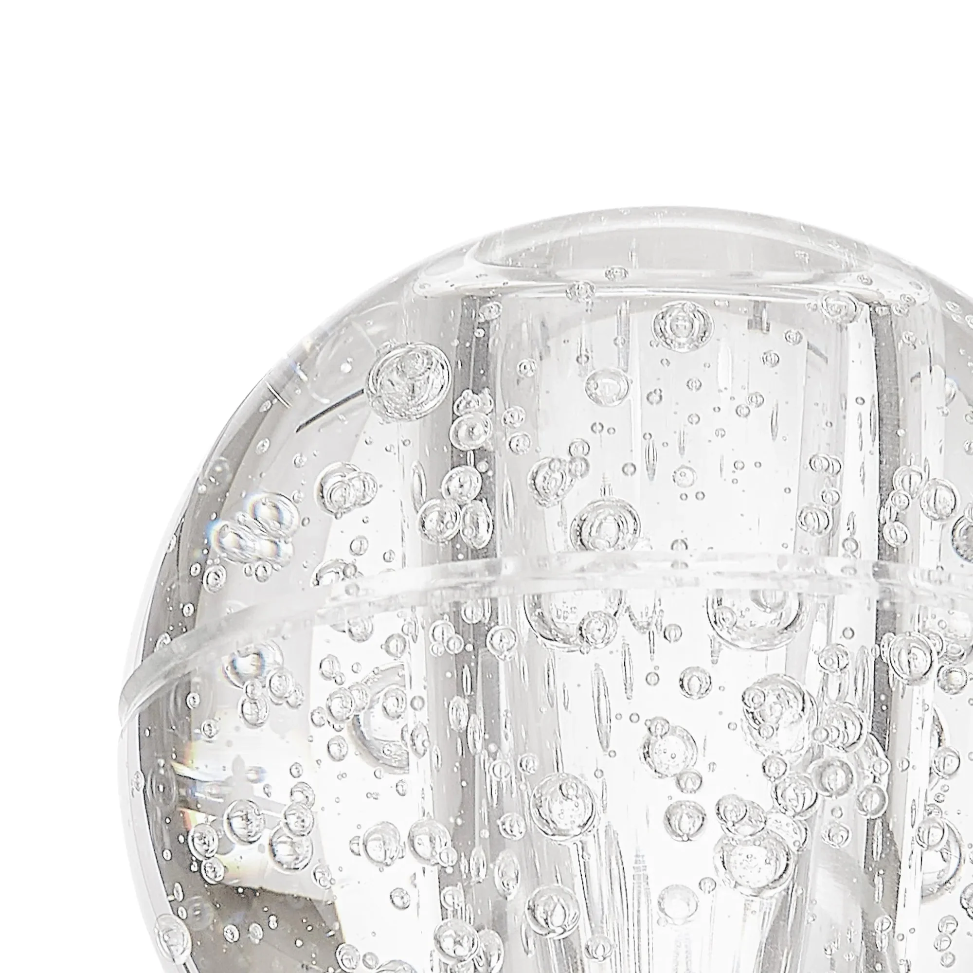 Ripon 62cm 40 Light G9 Bubble Glass 10 x 6m Round Multiple Pendant Polished Chrome / Clear Glass - Image 8