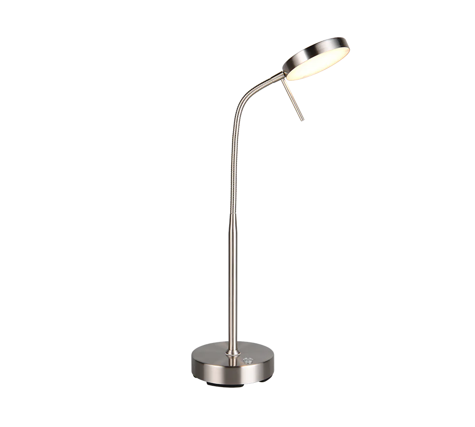 Moreno LED Table Lamp - Nickel/Black - Image 2