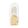 Morganite LED Sconce - Brass
