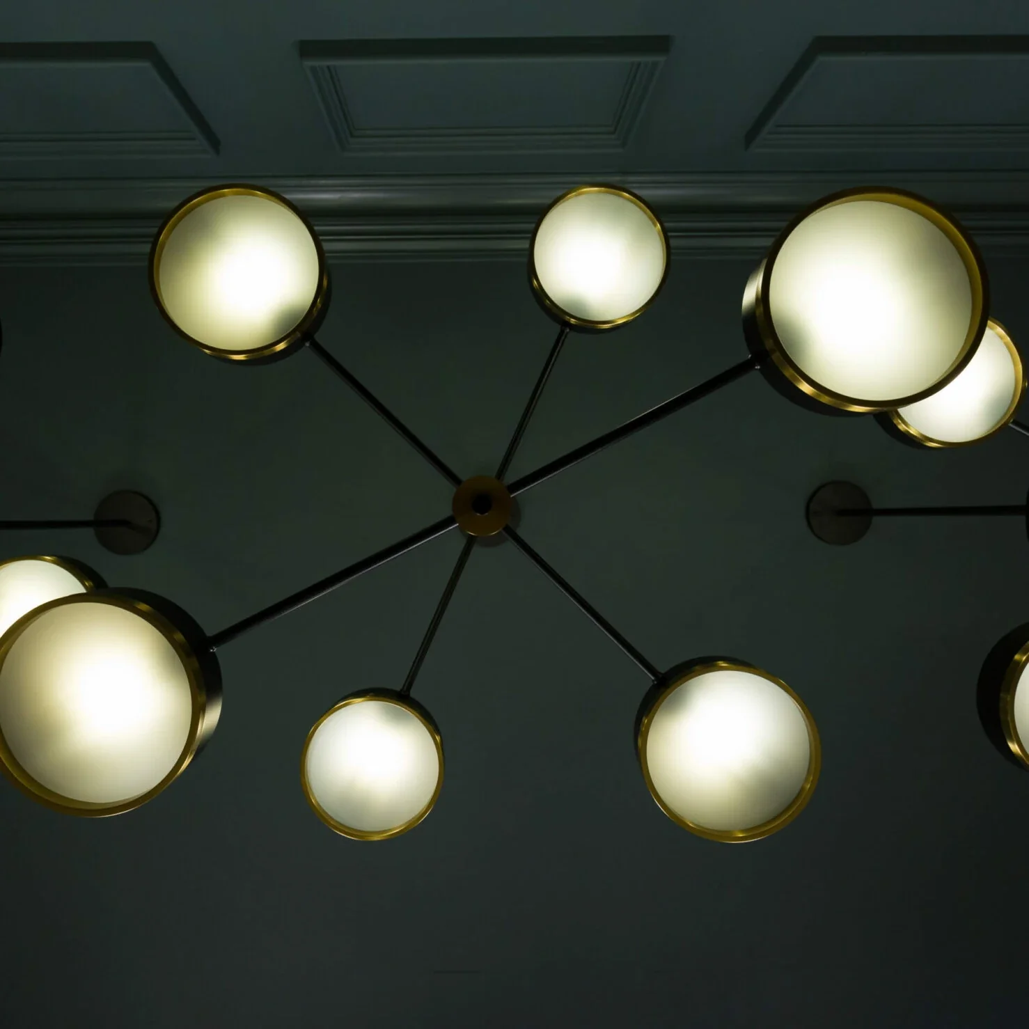Moscow Tiered Chandelier- Black Finish - Image 3