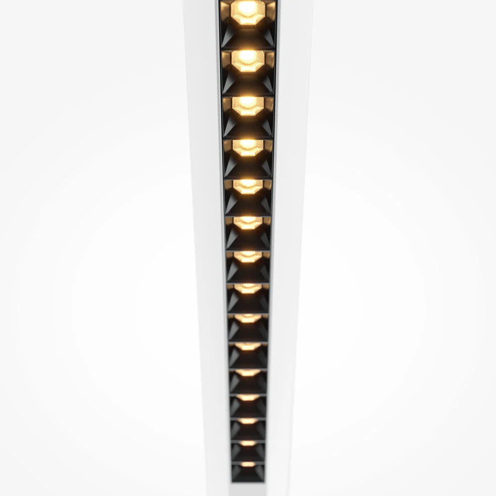 Motion LED Linear Pendant - White/Black - Image 3