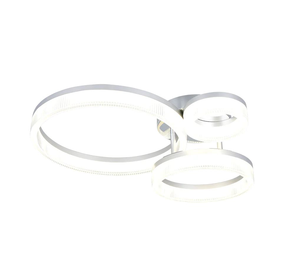 Mova 2/3lt LED Flush Ceiling Light - Image 2