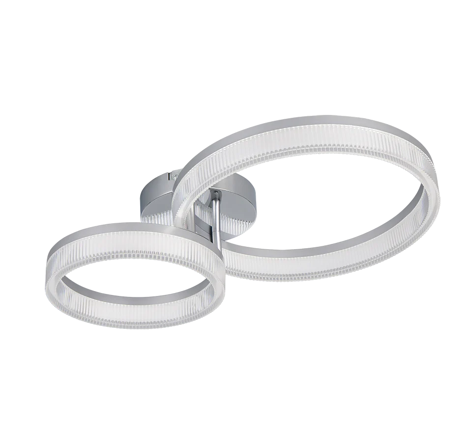 Mova 2/3lt LED Flush Ceiling Light - Image 3