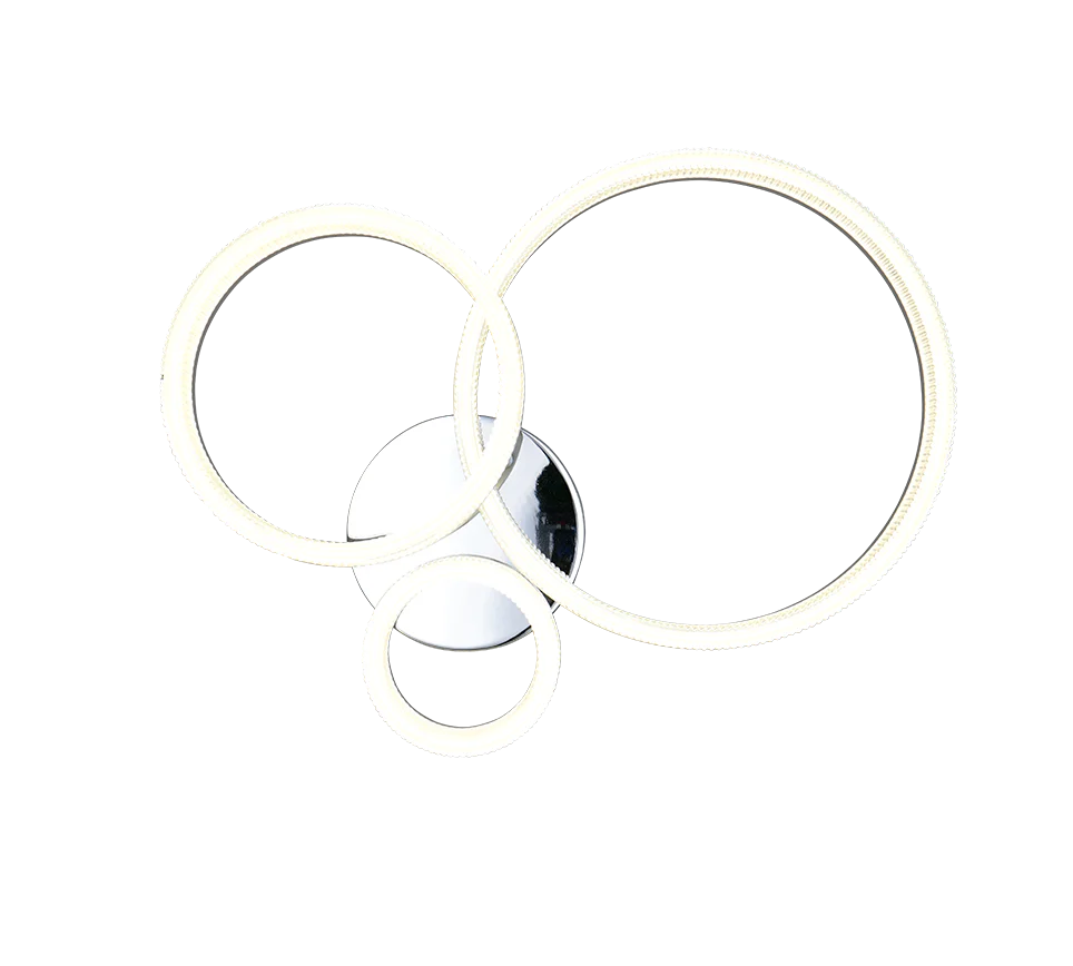 Mova 2/3lt LED Flush Ceiling Light - Image 4