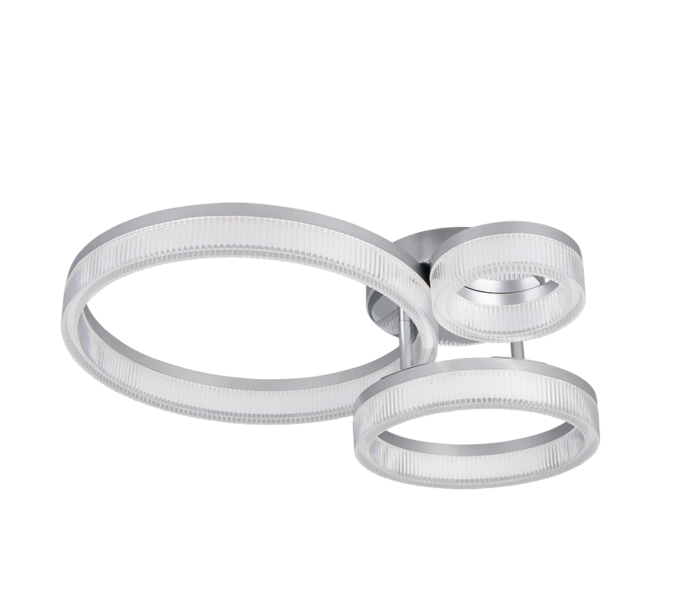 Mova 2/3lt LED Flush Ceiling Light - Image 5