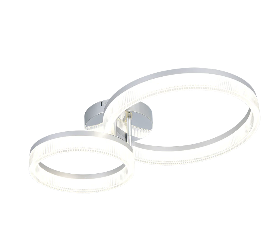 Mova 2/3lt LED Flush Ceiling Light - Image 6