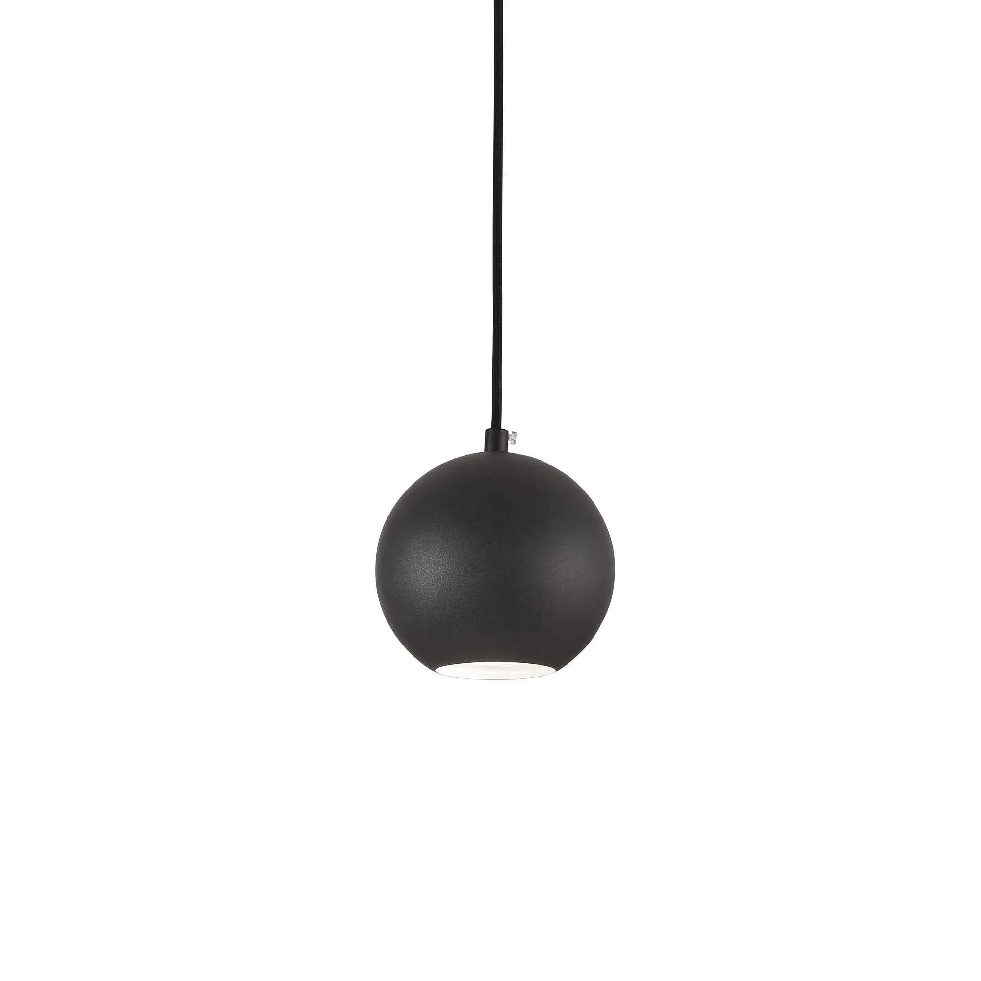 Mr Jack Small/Large Pendant Ceiling Light - White/Black/Chrome Finish - Image 6