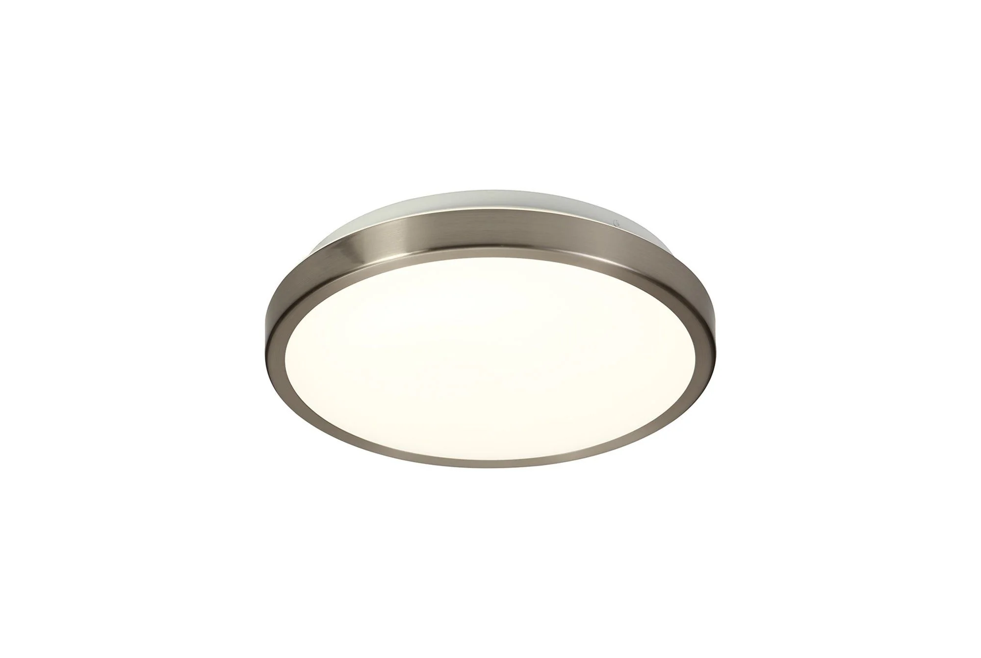 Murcia LED Ceiling Light - Satin Nickel/White, Soft Bronze/White Finish, IP44 - Image 4