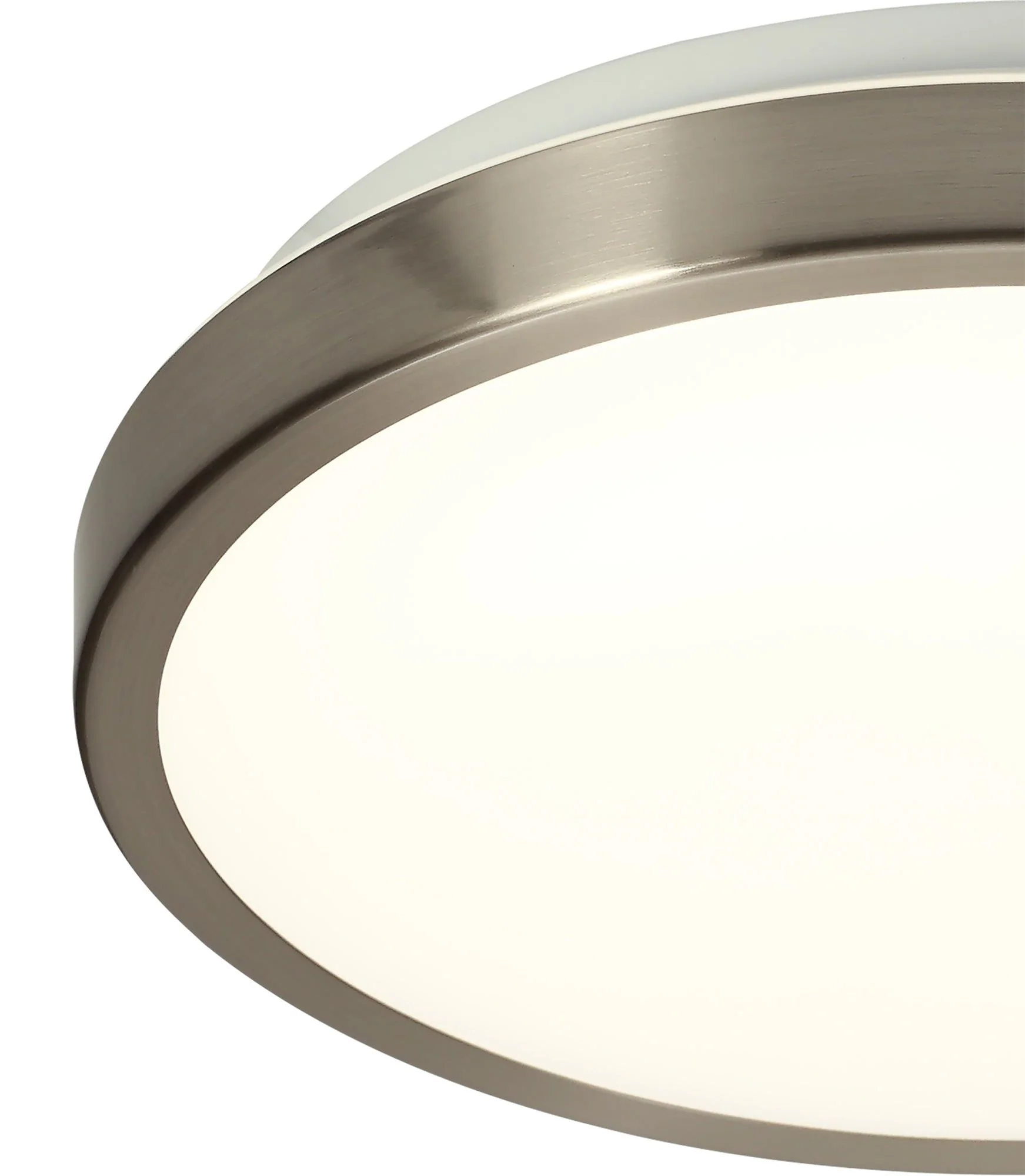 Murcia LED Ceiling Light - Satin Nickel/White, Soft Bronze/White Finish, IP44 - Image 5