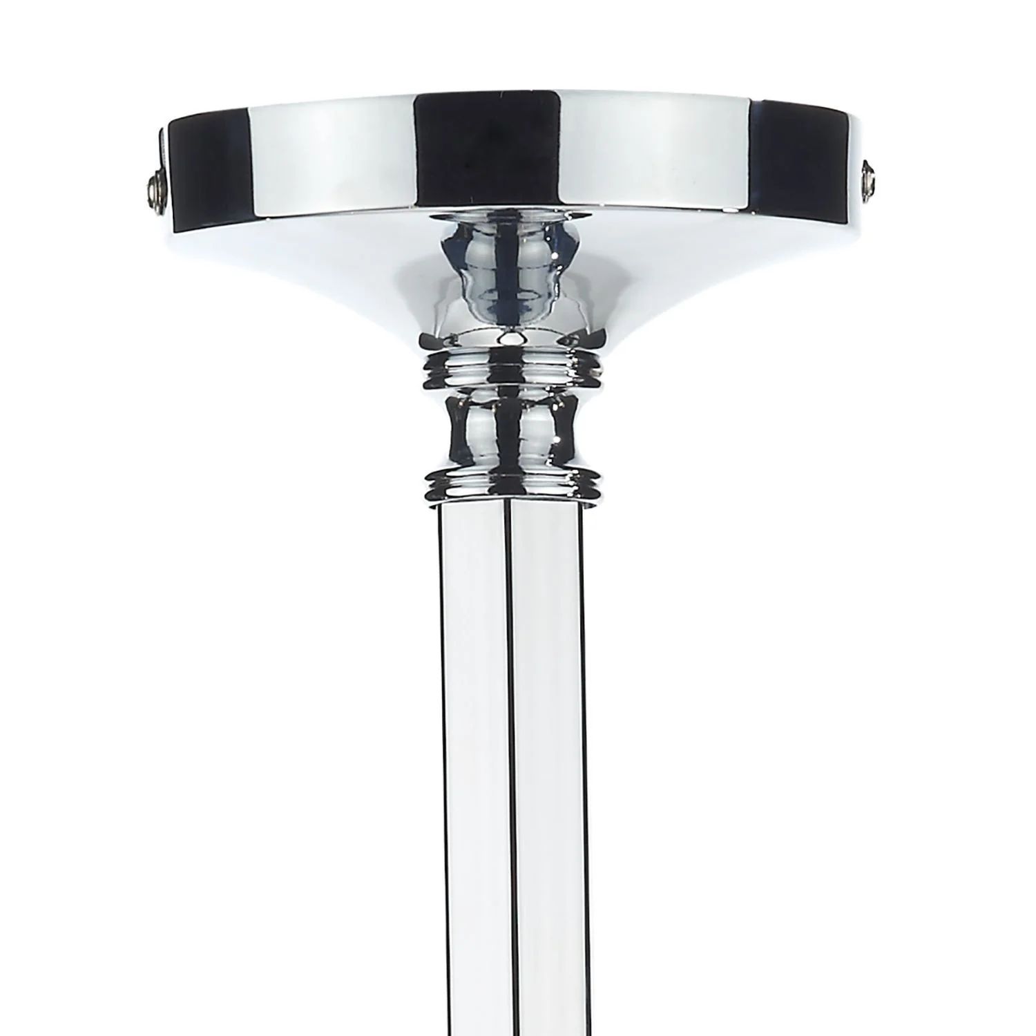 Murray 5/8Lt Centre Ceiling Dual Mount Light - Antique Brass/Polished Chrome - Image 12