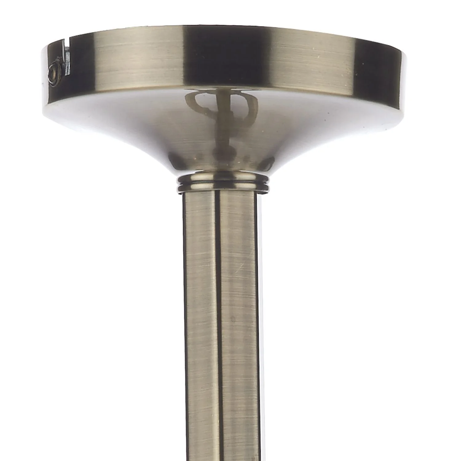 Murray 5/8Lt Centre Ceiling Dual Mount Light - Antique Brass/Polished Chrome - Image 3