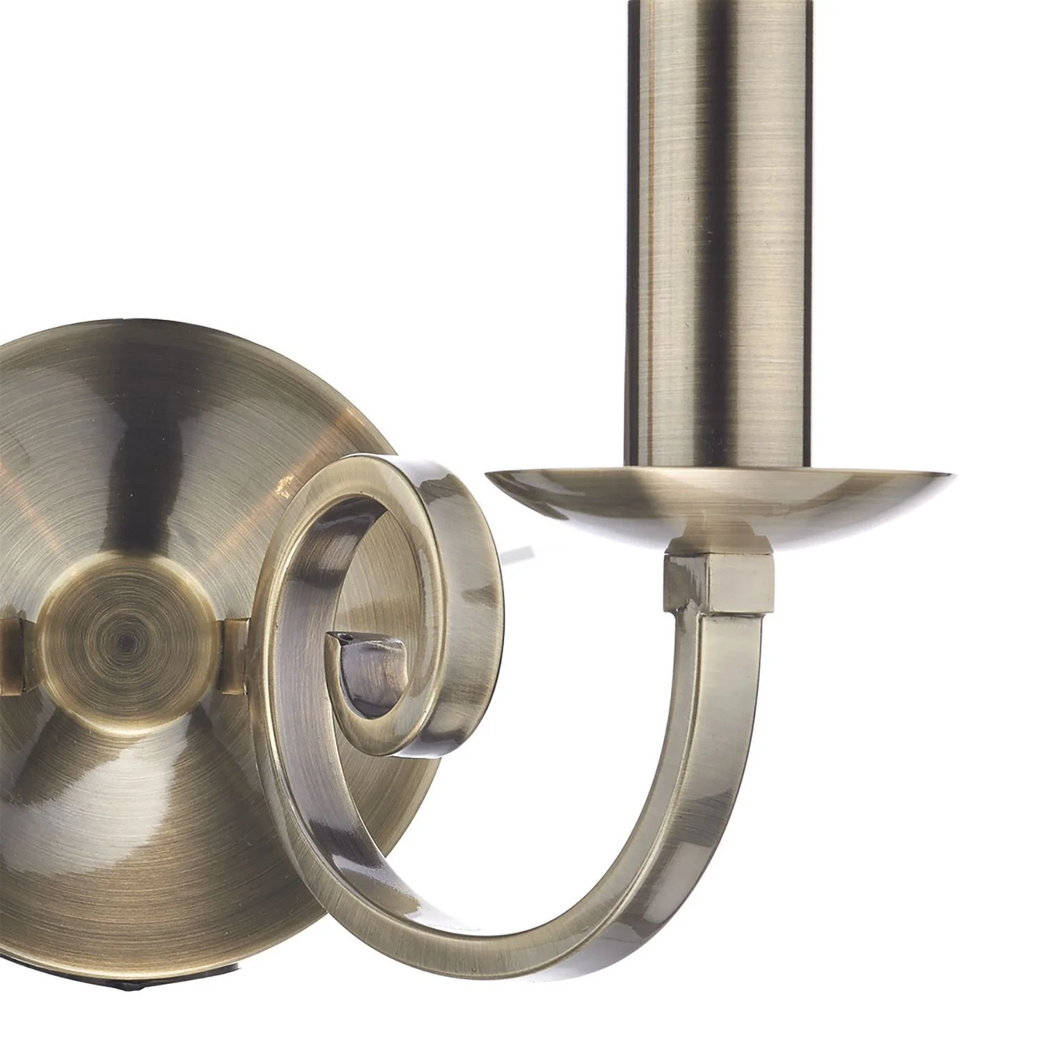 Murray Double Wall Bracket Light Antique Brass IP20- Promotional Offer - Image 2