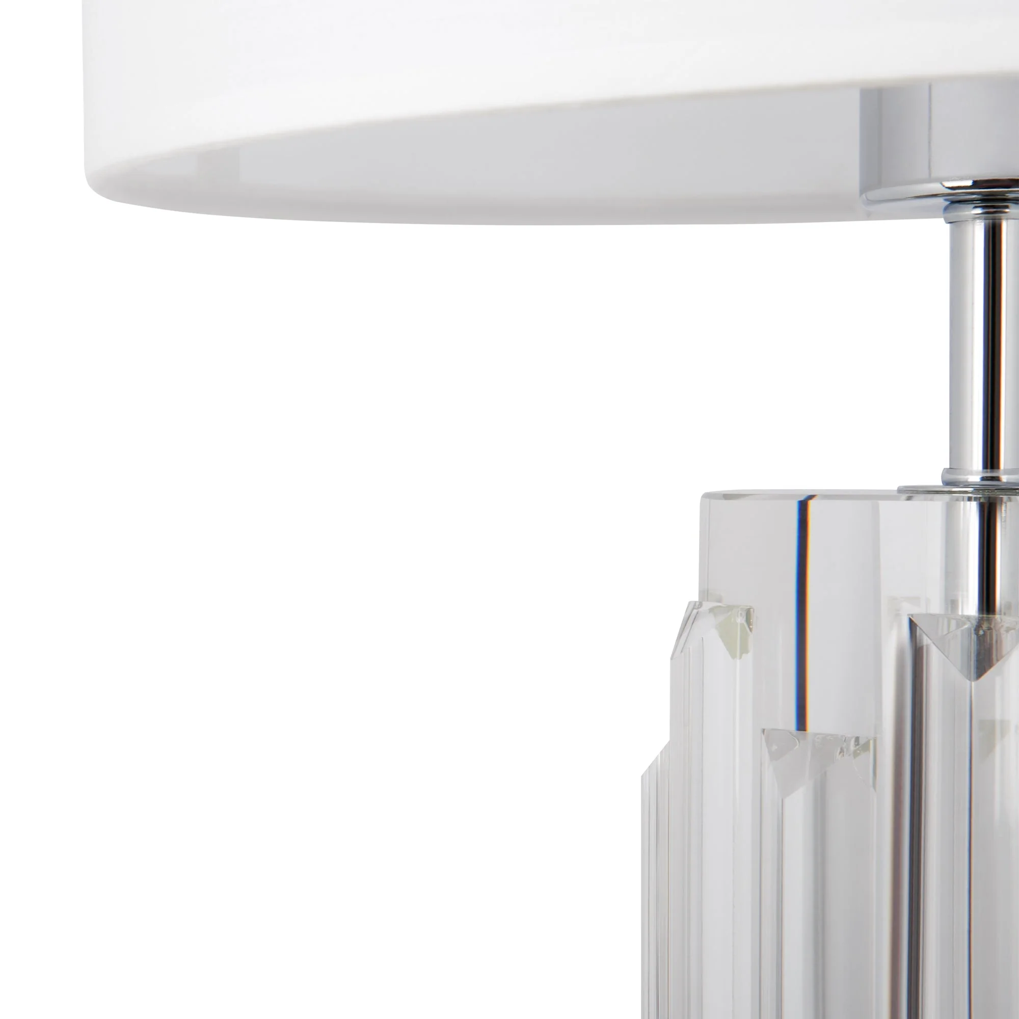 Muse Table Lamp - Chrome/Gold Finish - Image 3