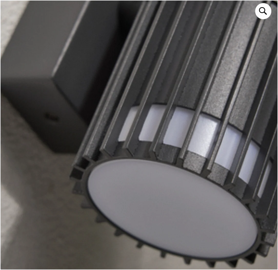 Muto Outdoor Fixed Down Wall Light- Black/ Anthracite - Image 3