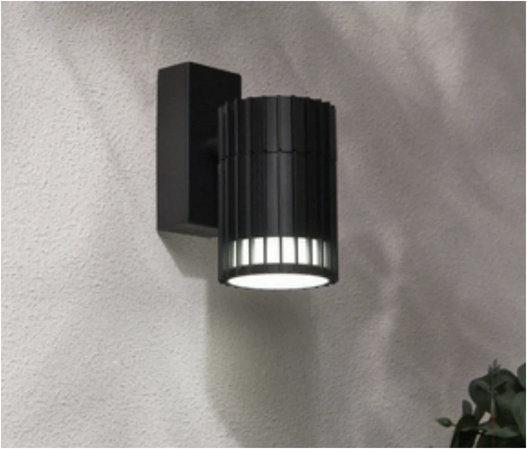 Muto Outdoor Fixed Down Wall Light- Black/ Anthracite - Image 7