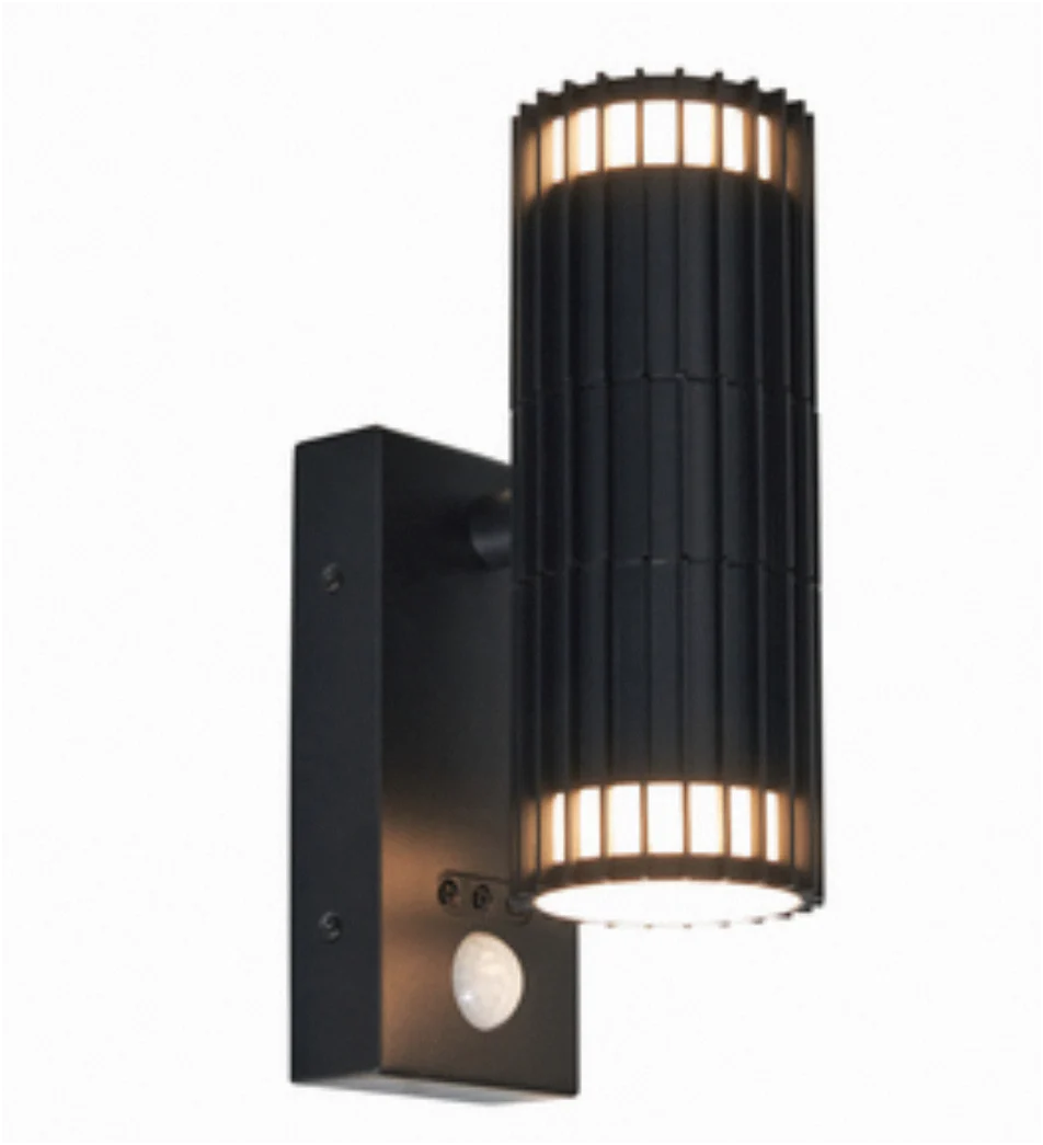 Muto Outdoor Up Down Wall Light PIR Sensor- Black/ Anthracite - Image 2