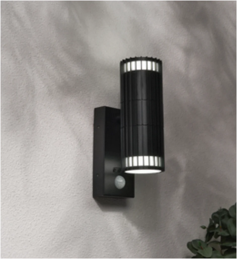Muto Outdoor Up Down Wall Light PIR Sensor- Black/ Anthracite - Image 6
