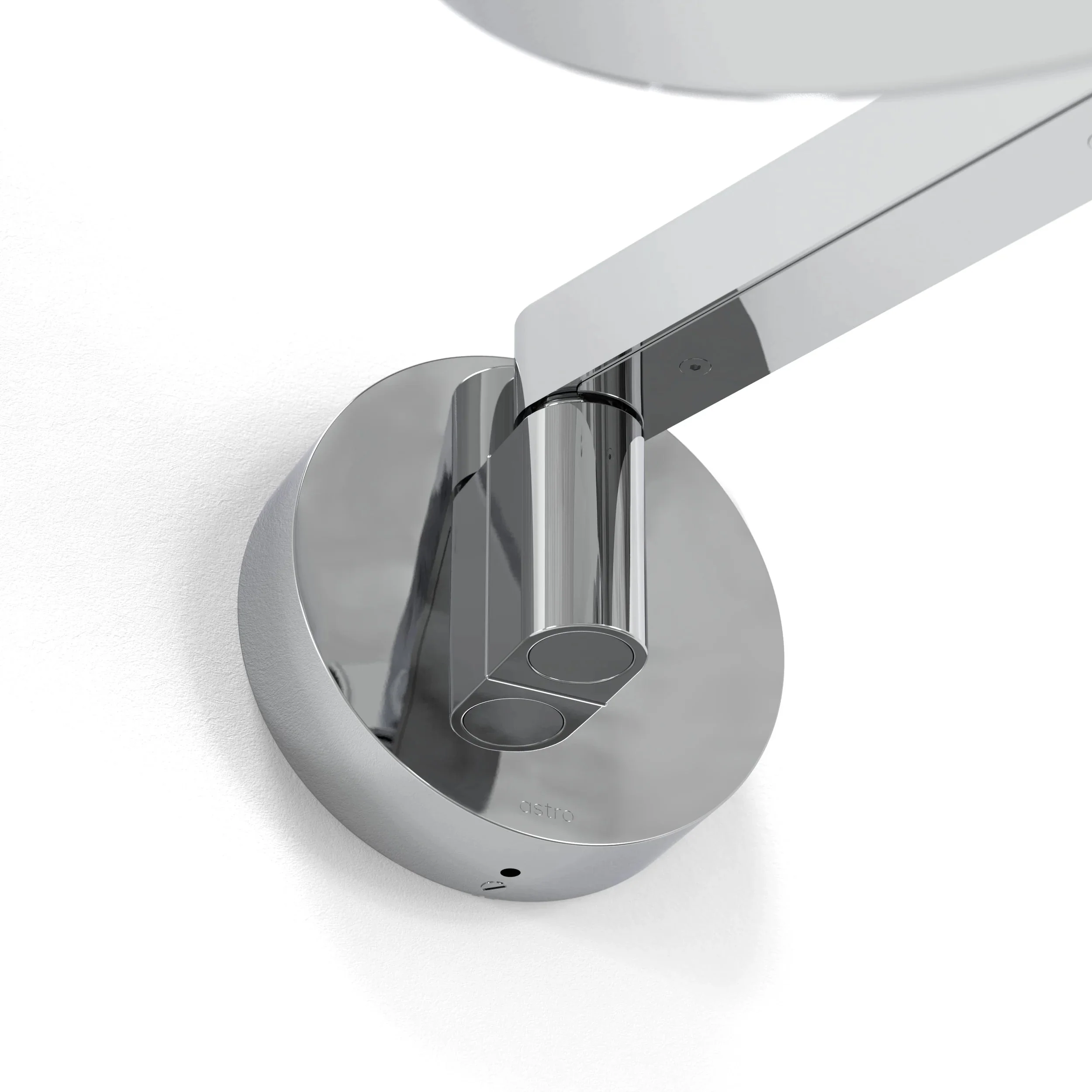 Nagoya Bathroom Mirror- Polished Chrome/ Black - Image 10