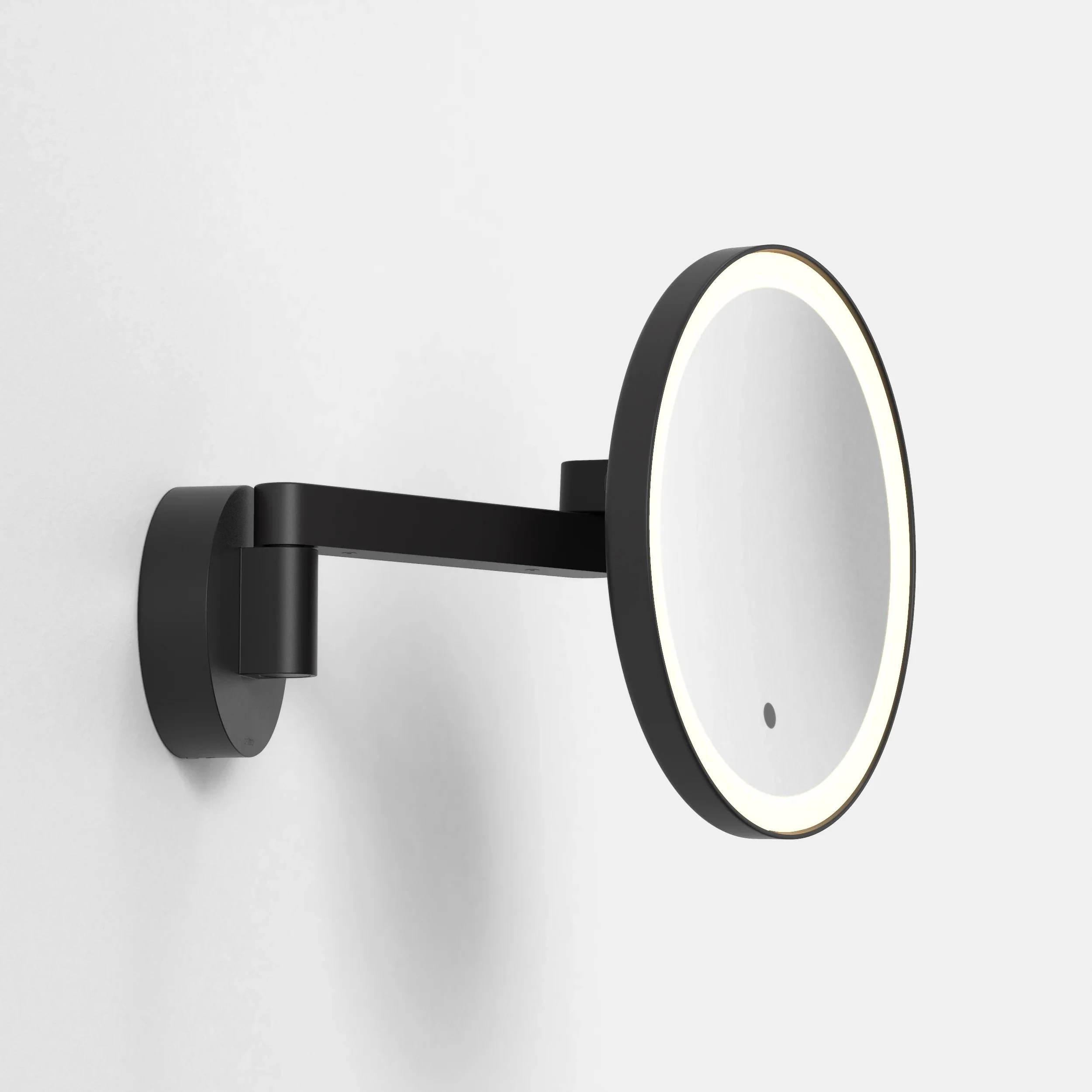 Nagoya Bathroom Mirror- Polished Chrome/ Black - Image 3