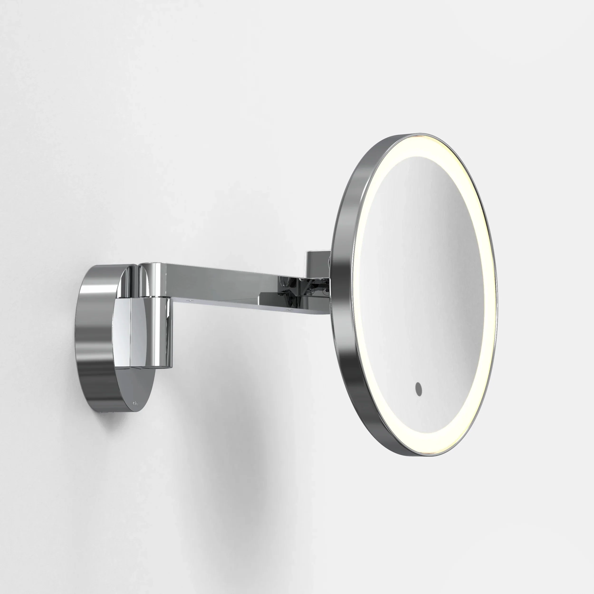 Nagoya Bathroom Mirror- Polished Chrome/ Black - Image 7