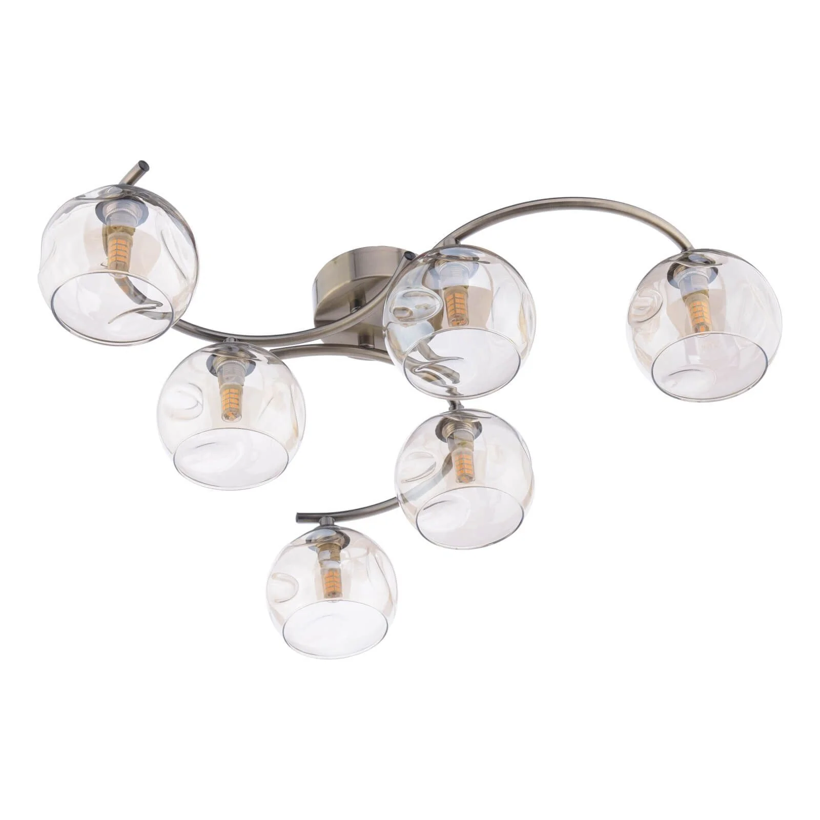 Nakita 3/6Lt Flush Ceiling Light - Various Finish - Image 6