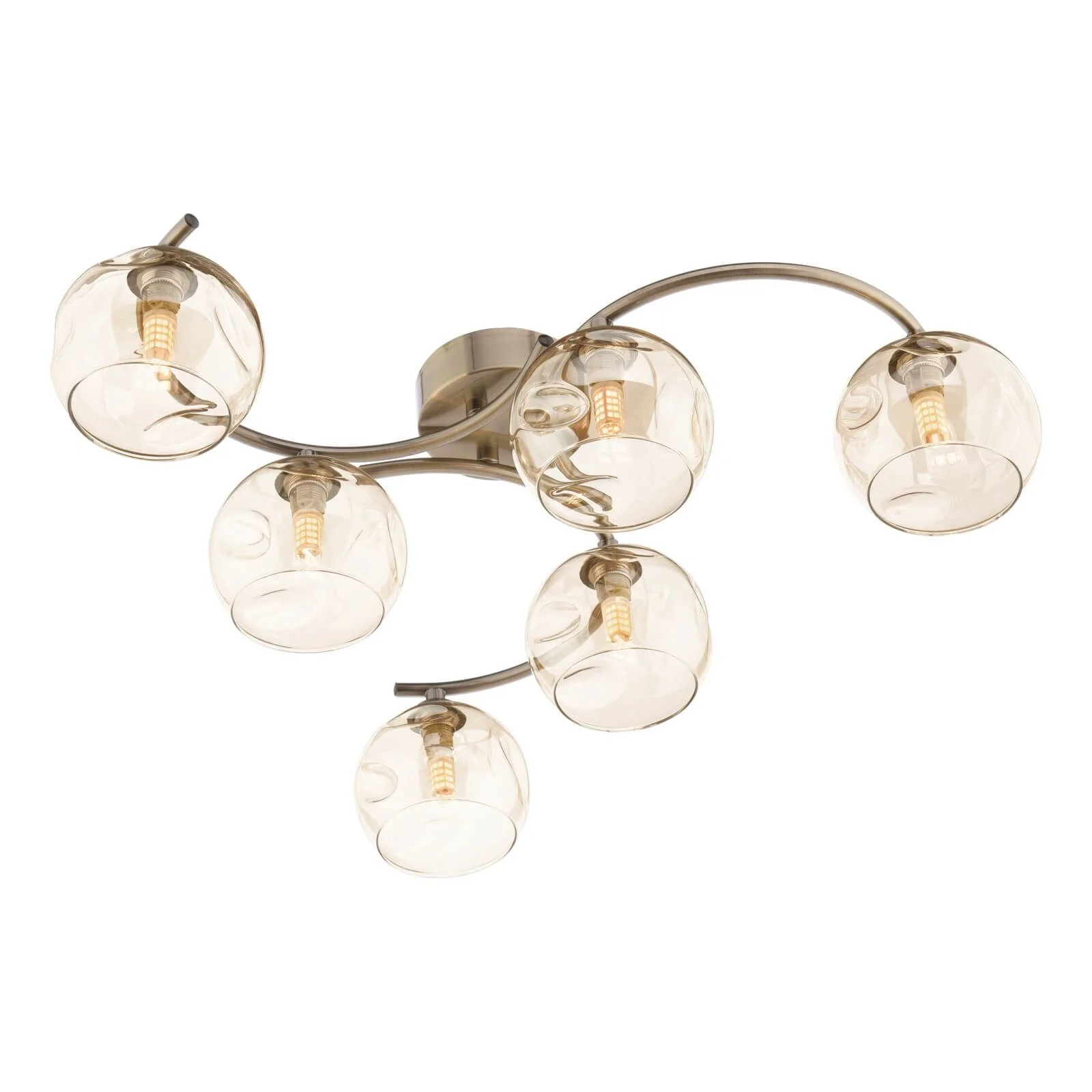Nakita 3/6Lt Flush Ceiling Light - Various Finish - Image 8