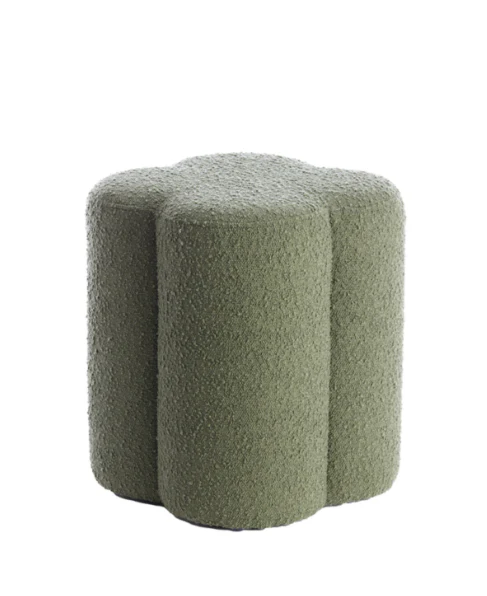 NALANI Pouf - Bouclé Dark Green - Image 2