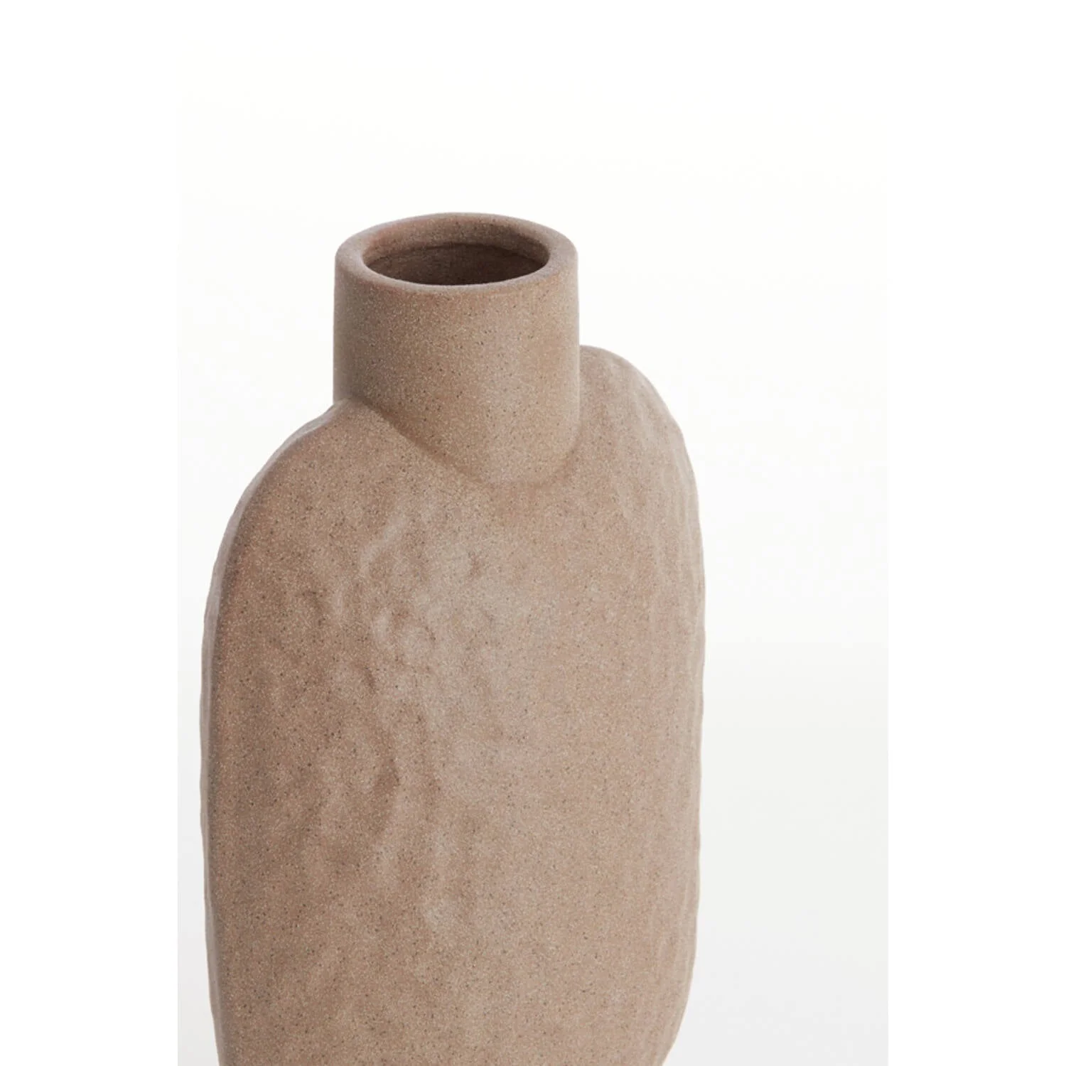 Namtu Vase deco Ceramics Matt Brown/ Cream - Image 5