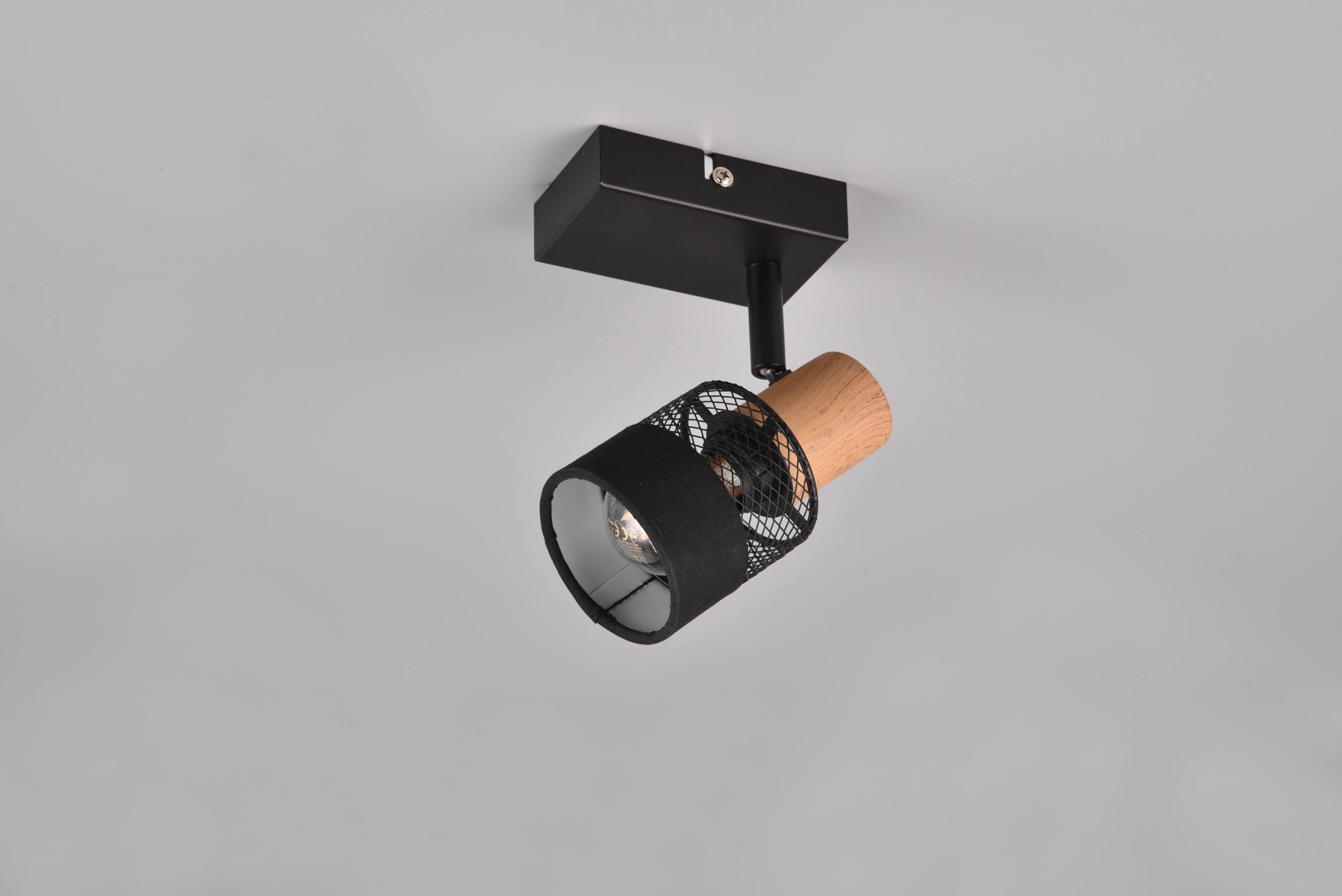 Nandini Wall/Ceiling Mountable Spotlight - Black - Image 4