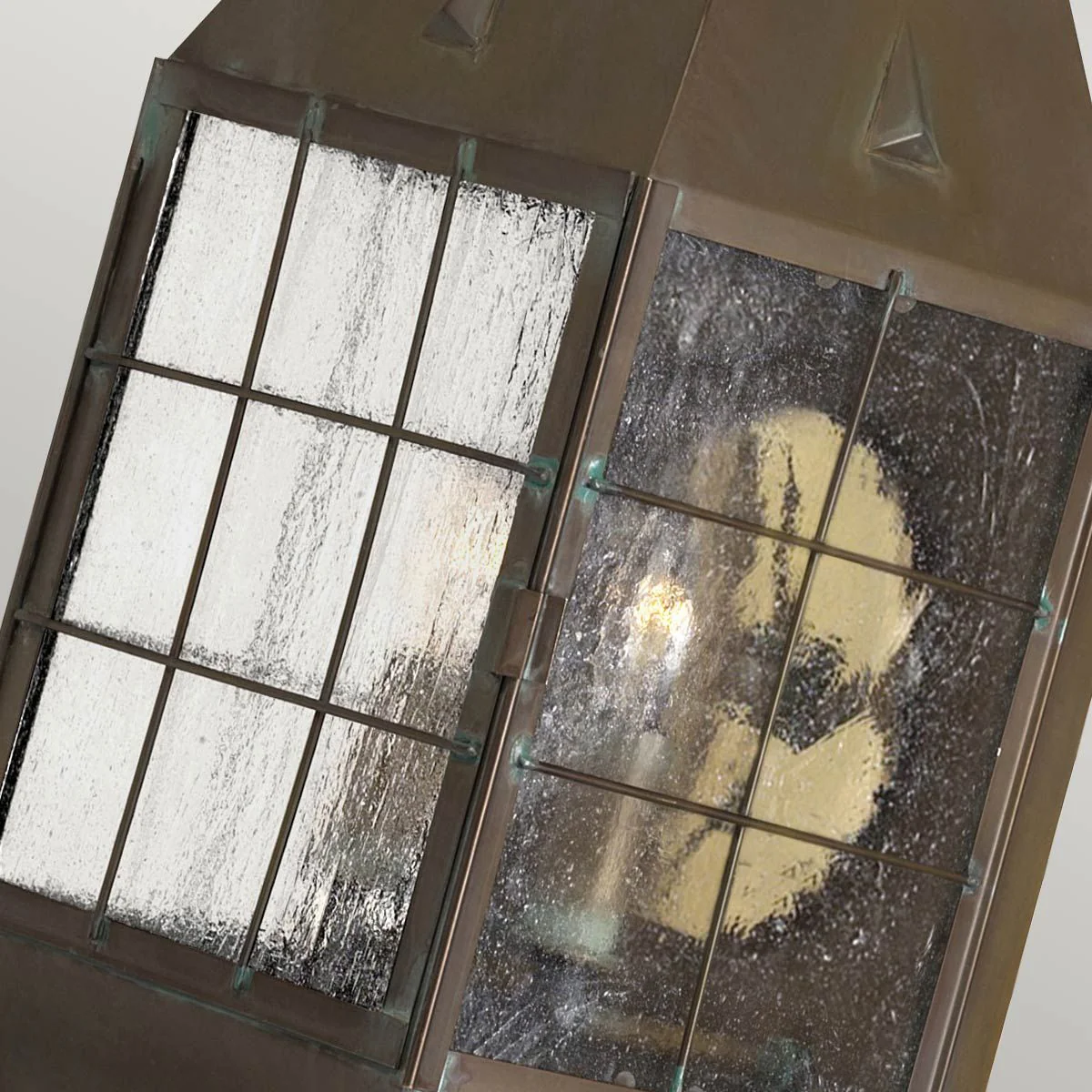 Nantucket 1 Light Extra Small/Medium/Large Outdoor Wall Lantern - Aged Brass E27 IP44 - Image 15