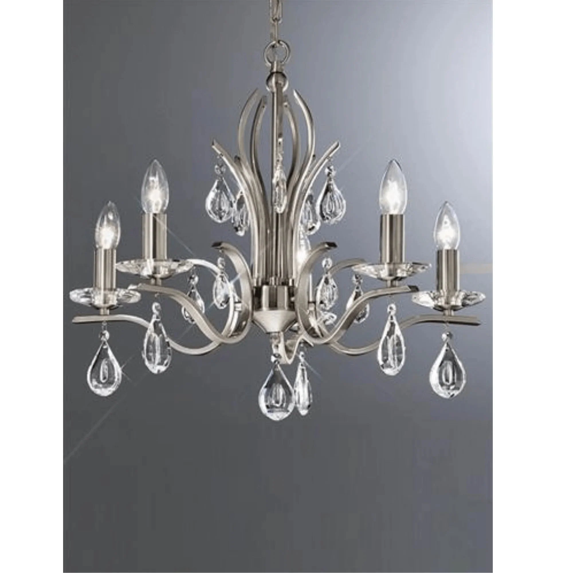 Naomi 3/5/8/12lt Crystal Chandelier - Image 12