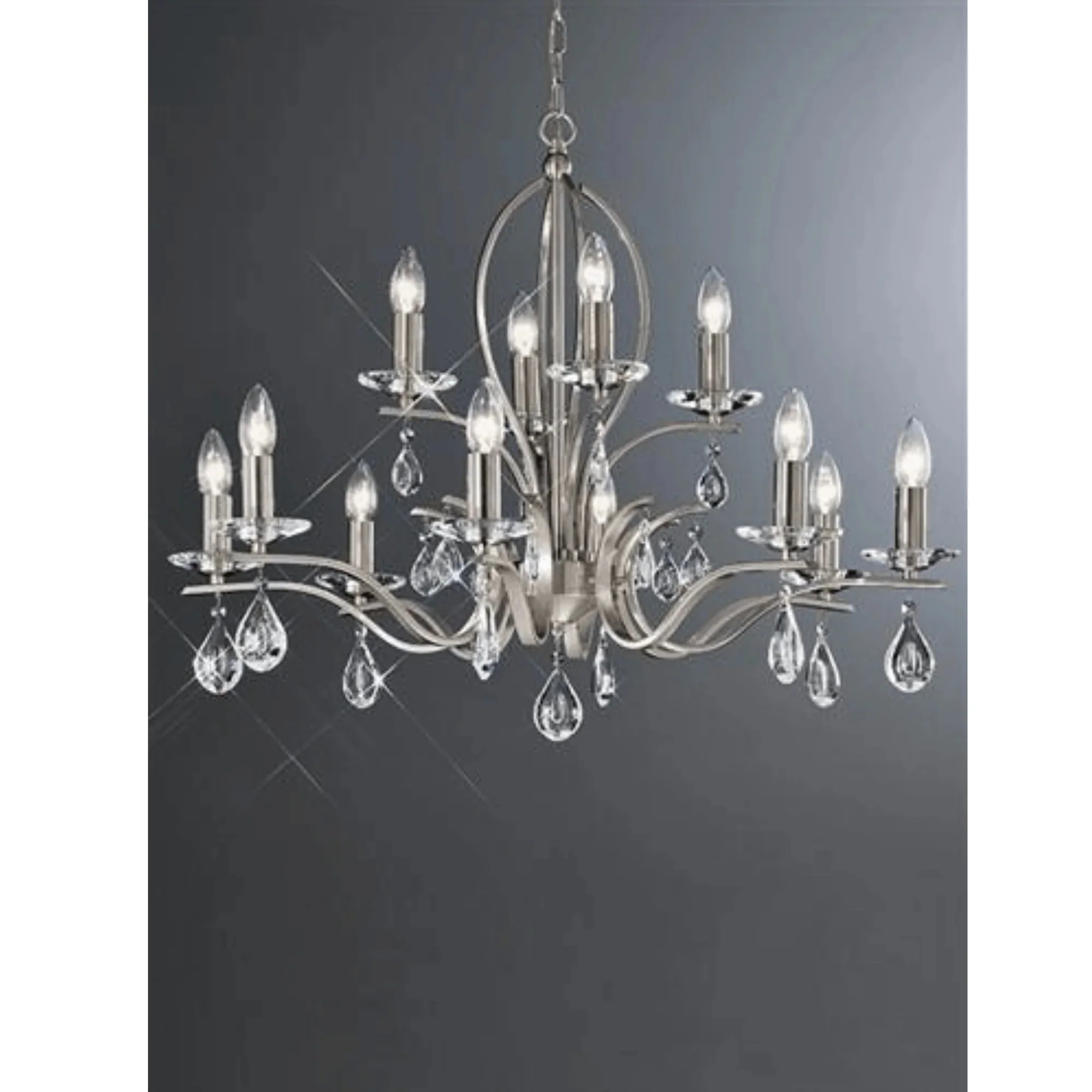 Naomi 3/5/8/12lt Crystal Chandelier - Image 2