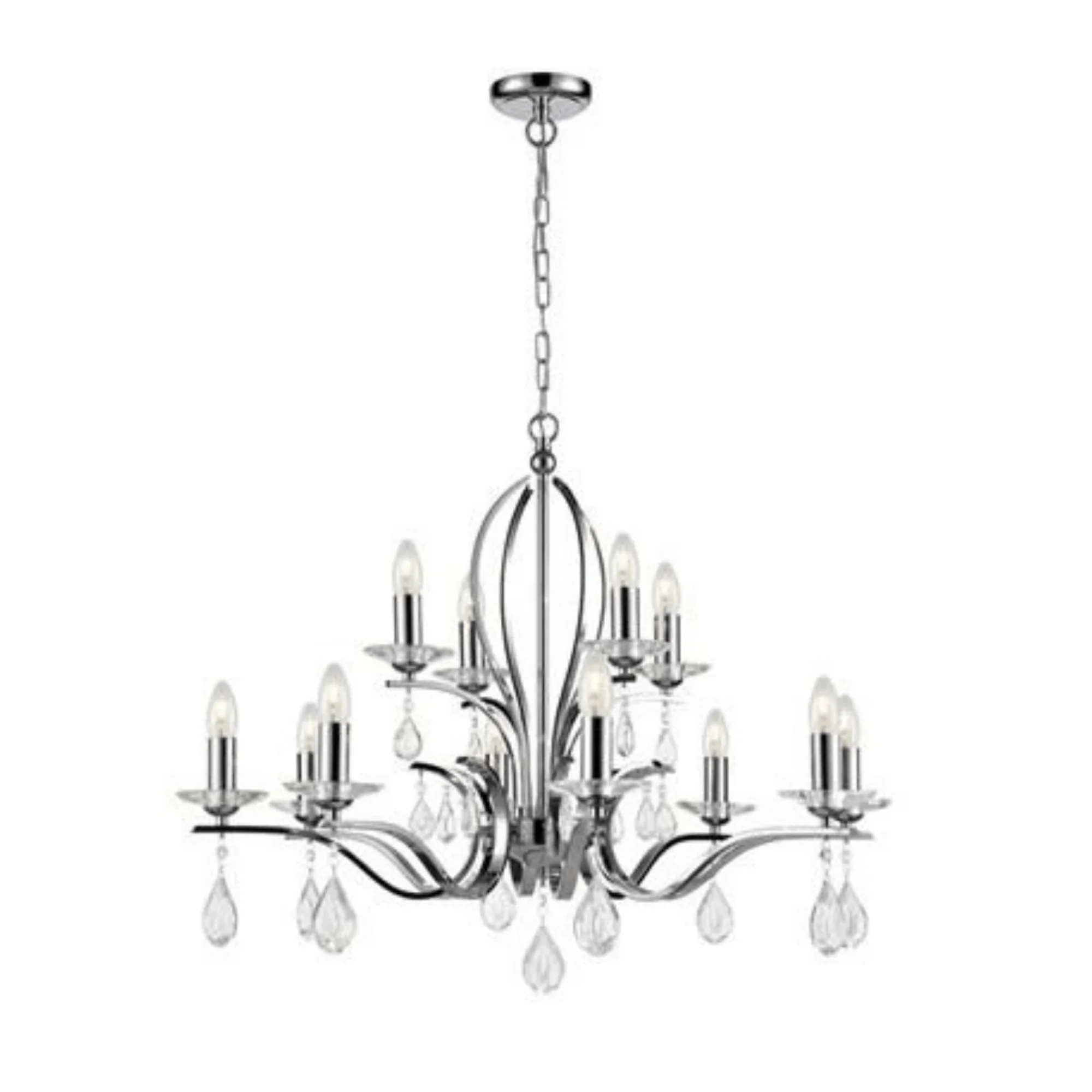 Naomi 3/5/8/12lt Crystal Chandelier - Image 3