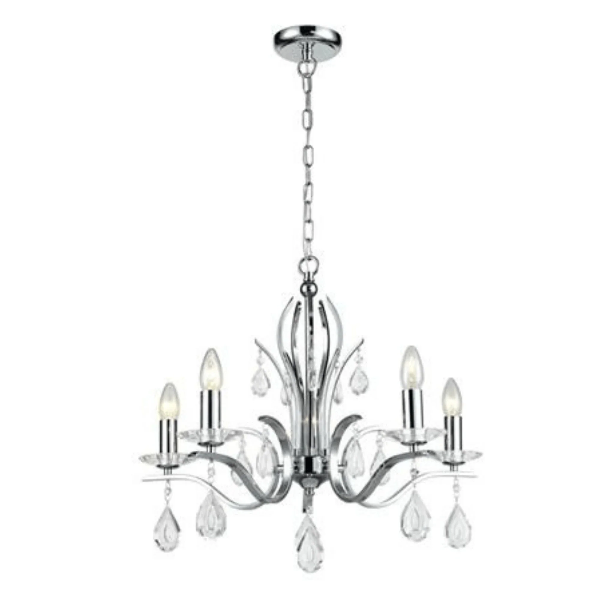 Naomi 3/5/8/12lt Crystal Chandelier - Image 4