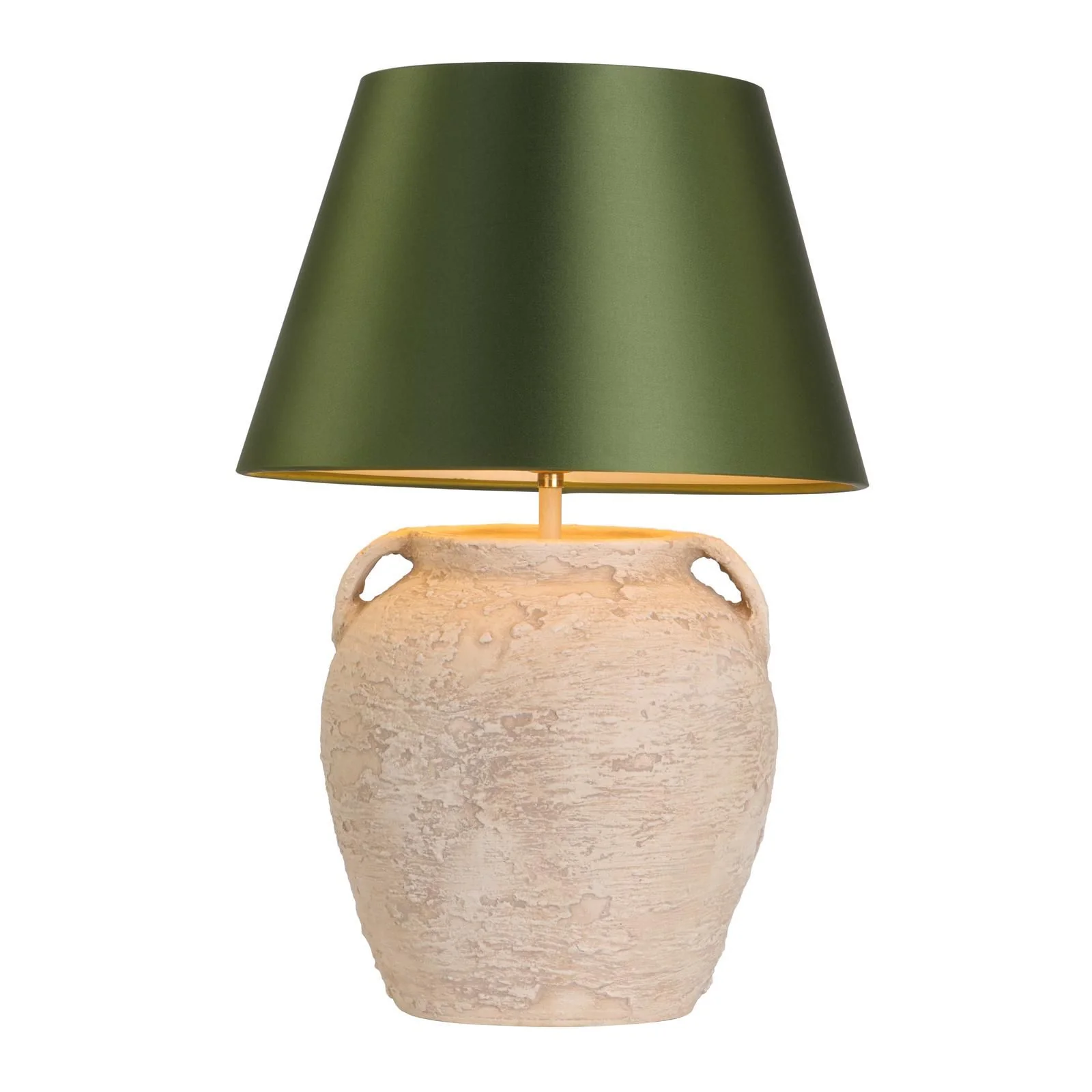Napa Table Lamp Base Only- Cotswold Stone/ Terracotta - Image 2