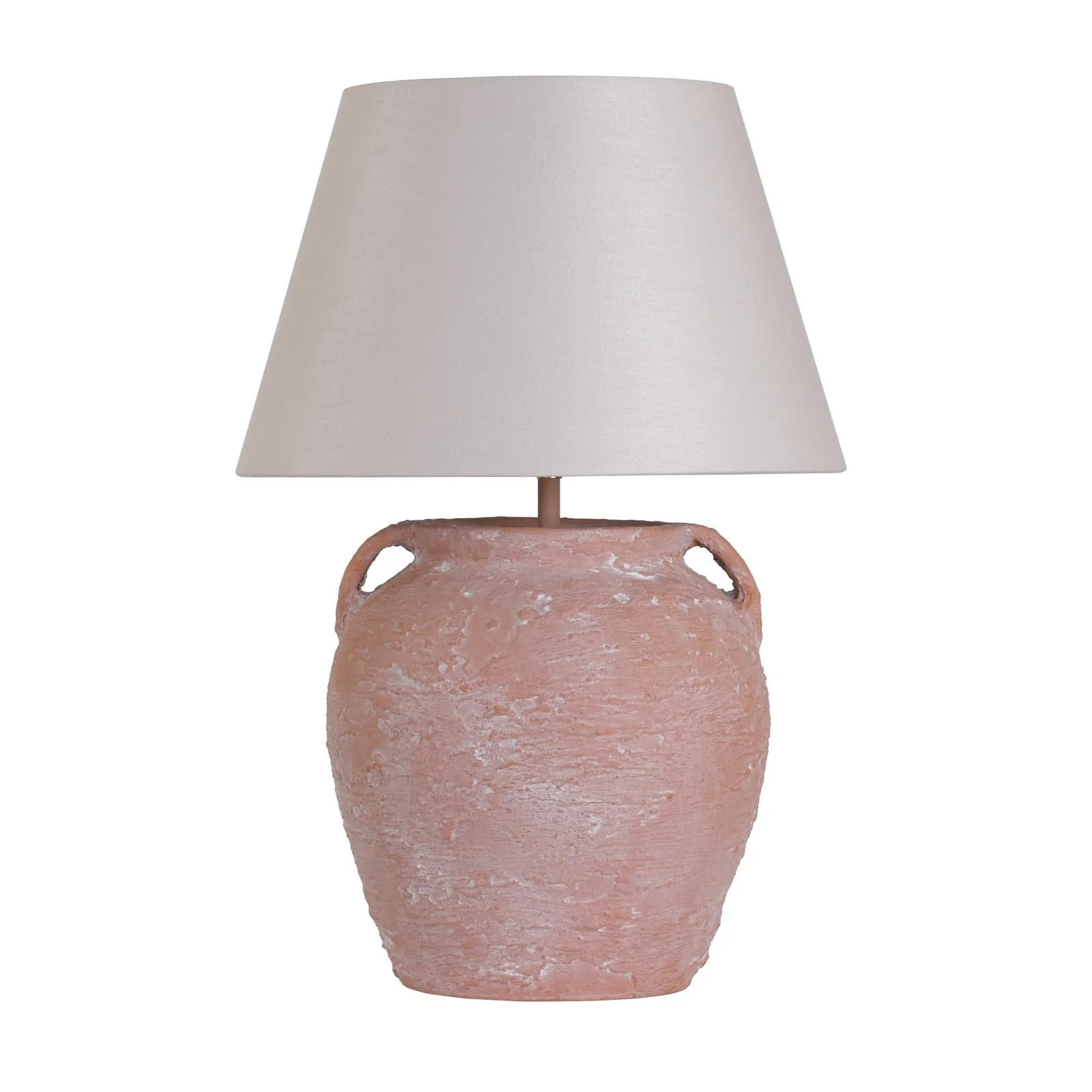 Napa Table Lamp Base Only- Cotswold Stone/ Terracotta - Image 3