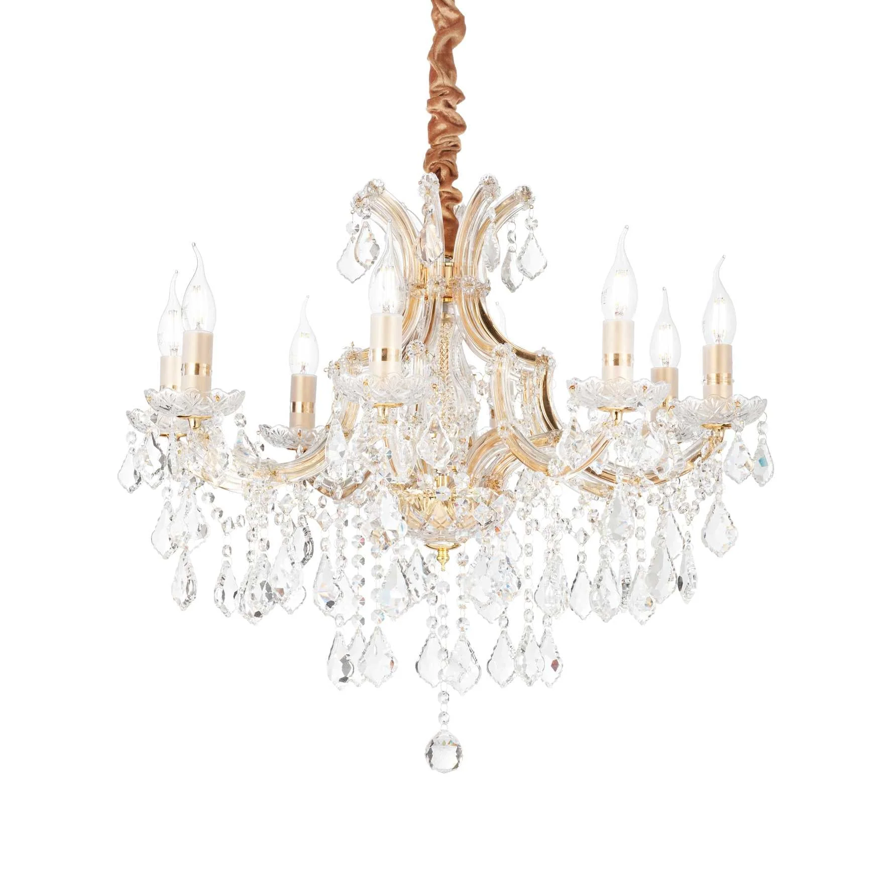 Napoleon Chandelier Fitting - Chrome/Gold Finish - Image 2