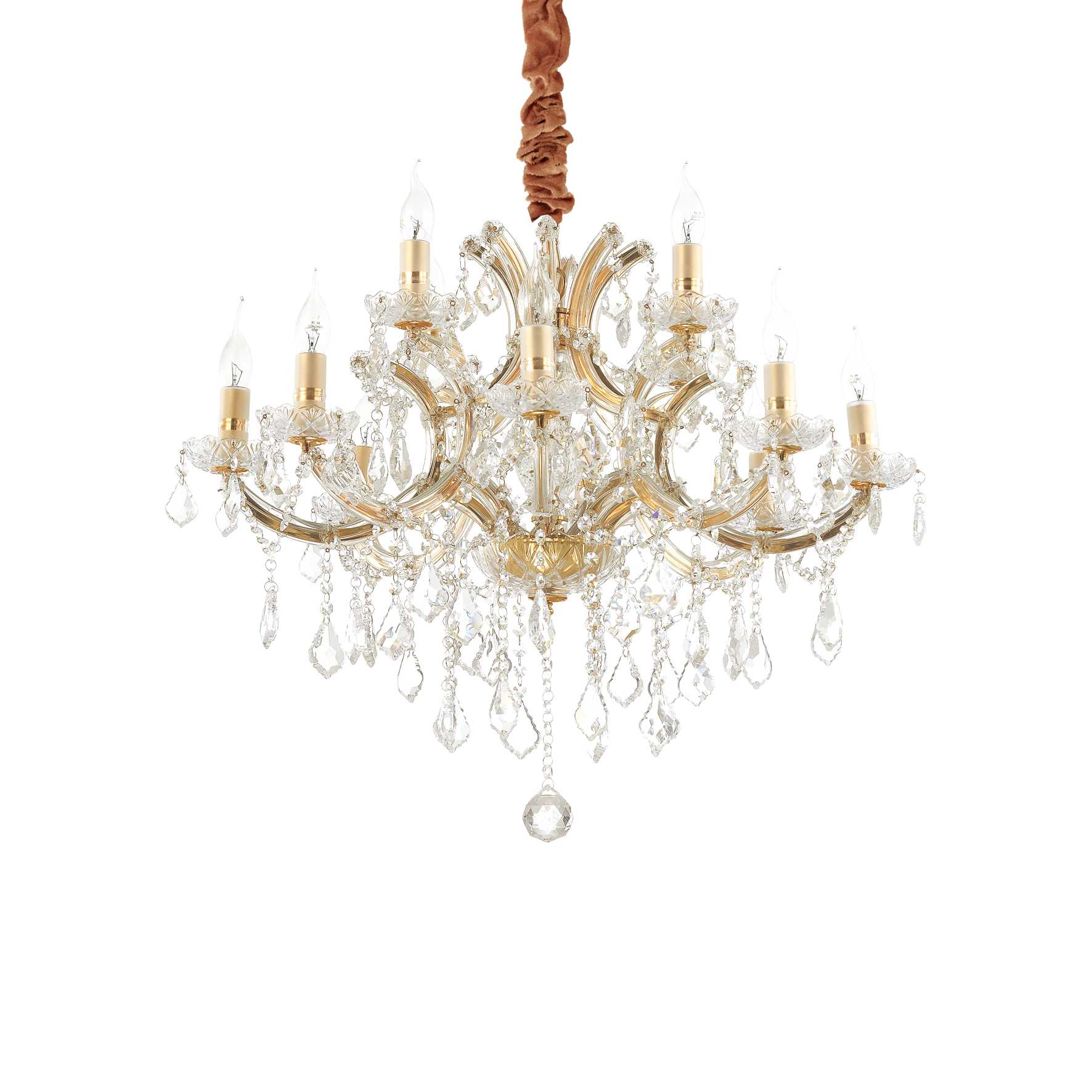 Napoleon Chandelier Fitting - Chrome/Gold Finish - Image 3