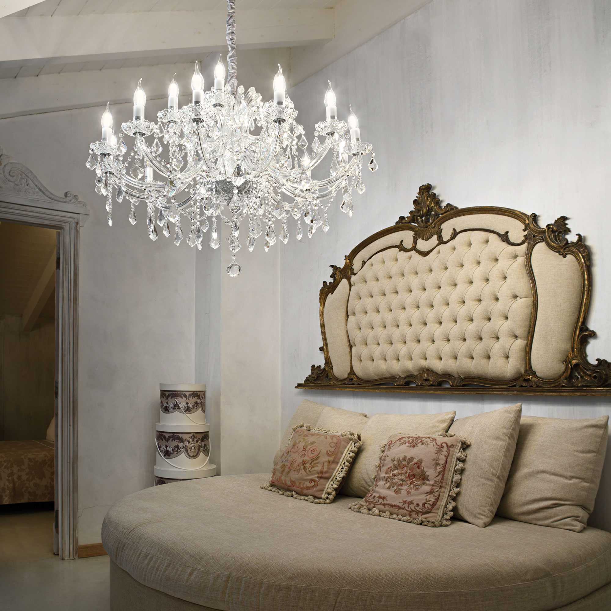 Napoleon Chandelier Fitting - Chrome/Gold Finish - Image 6