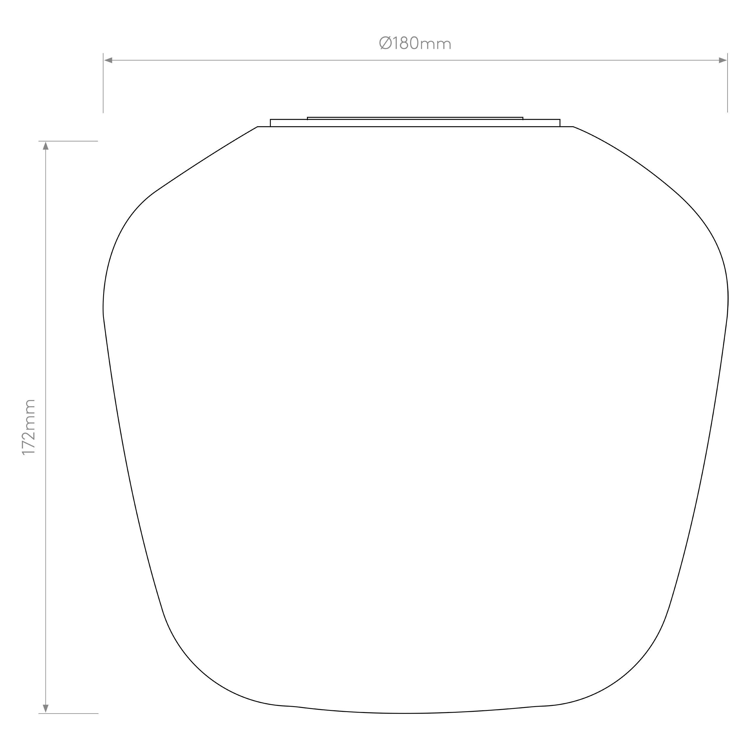 Nara Taper/Ribbed Glass Shade - Image 14