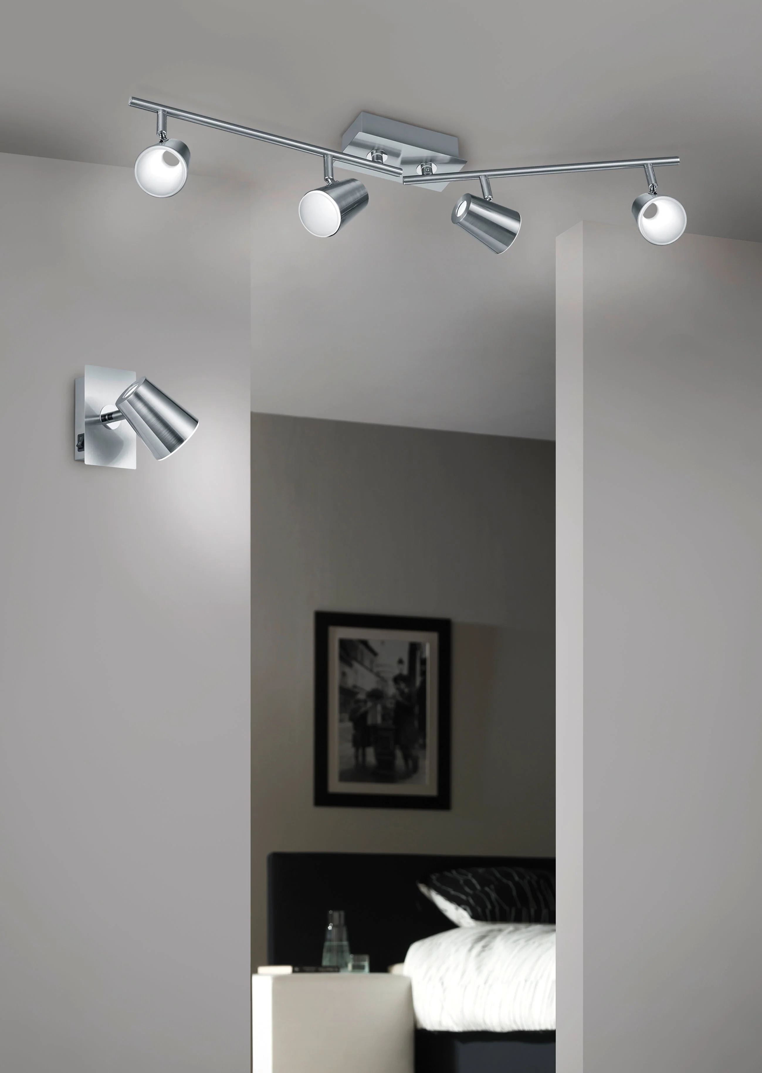 Narcos Wall/Ceiling Spotlight - White - Image 3